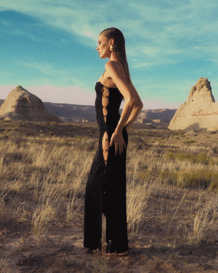 Adeline Dress (Black) in Black made by Nana Jacqueline