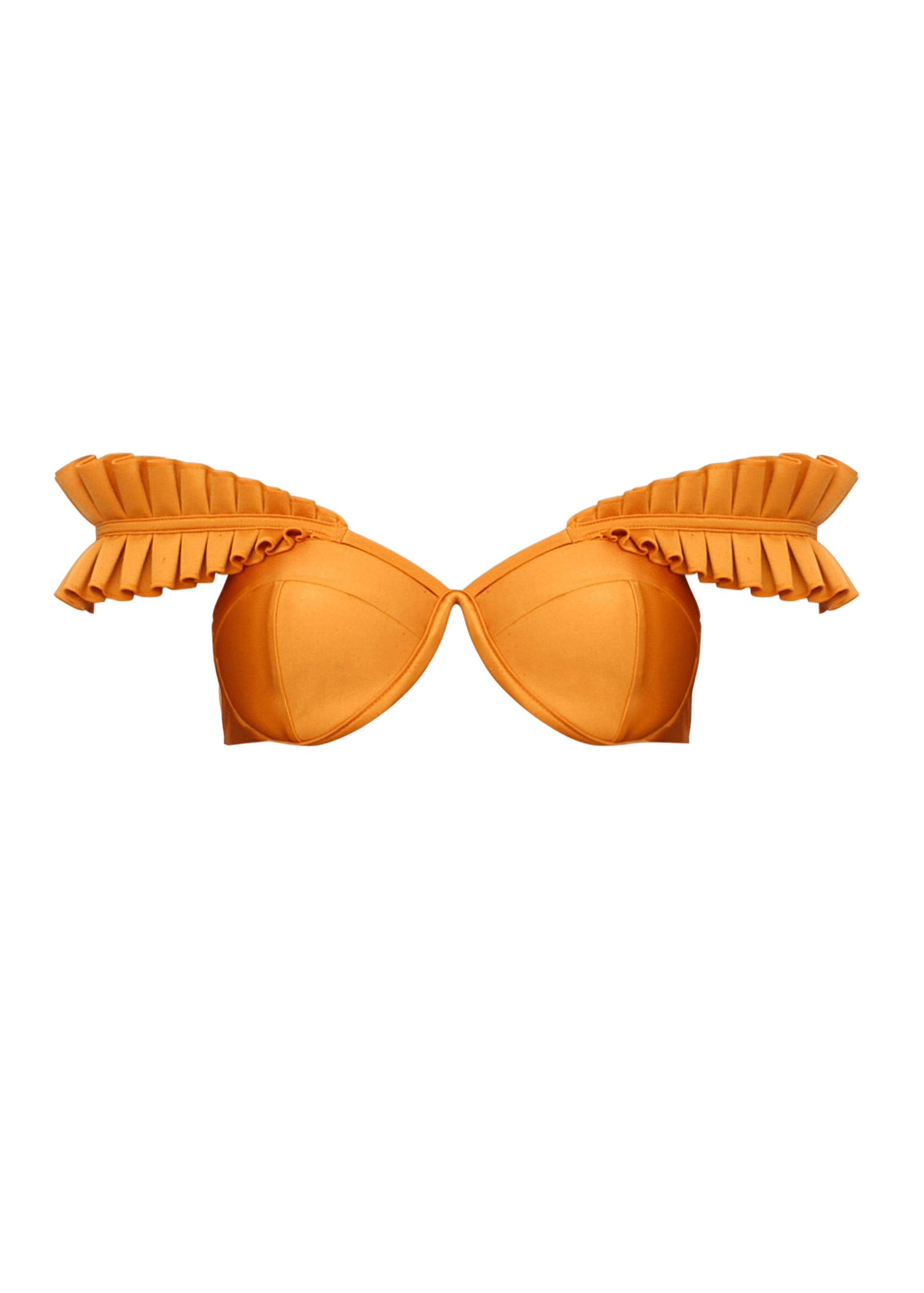 MULAN BIKINI TOP - SUNSET GOLD made by Andrea Iyamah