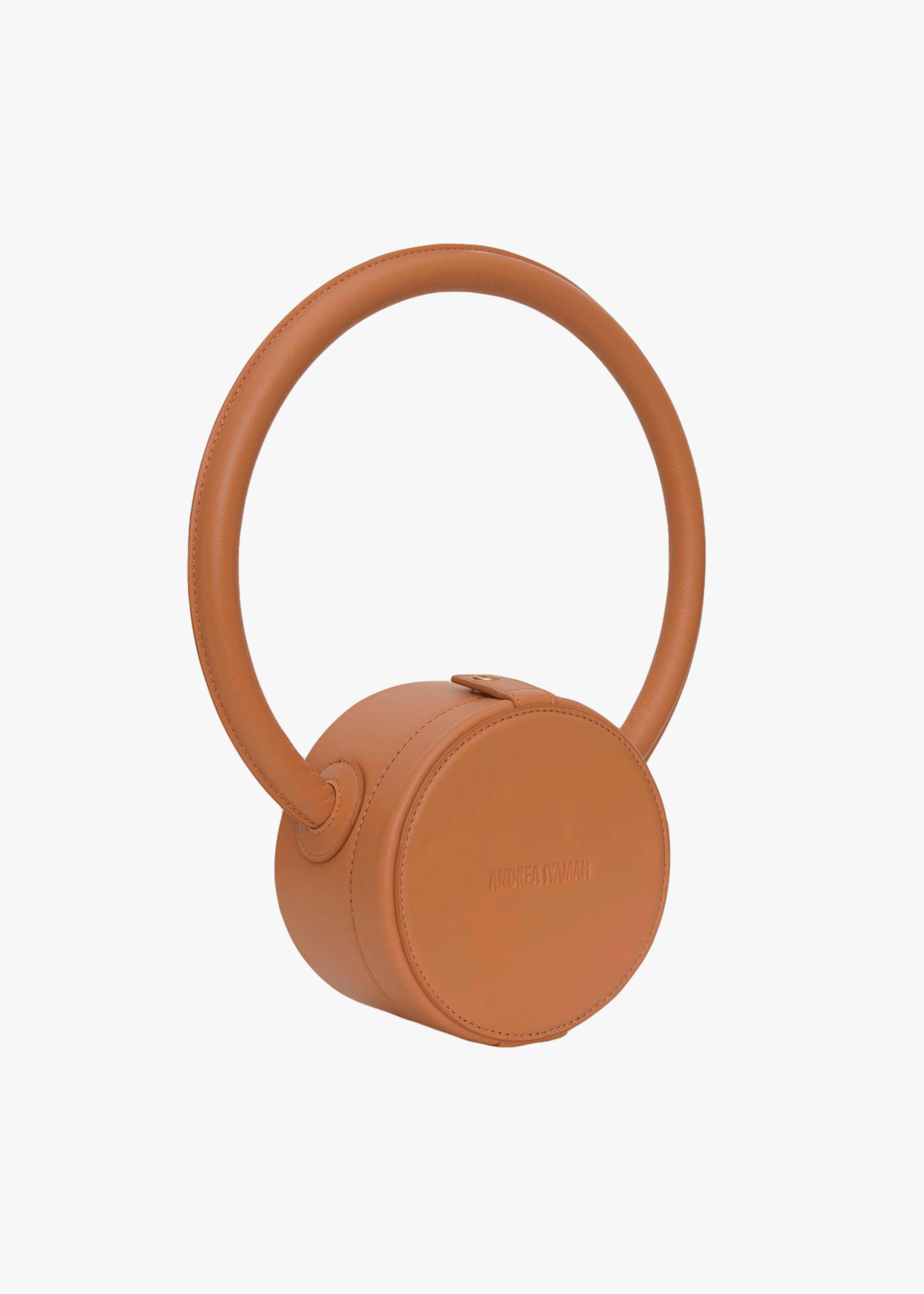 HALO BAG - BROWN made by Andrea Iyamah