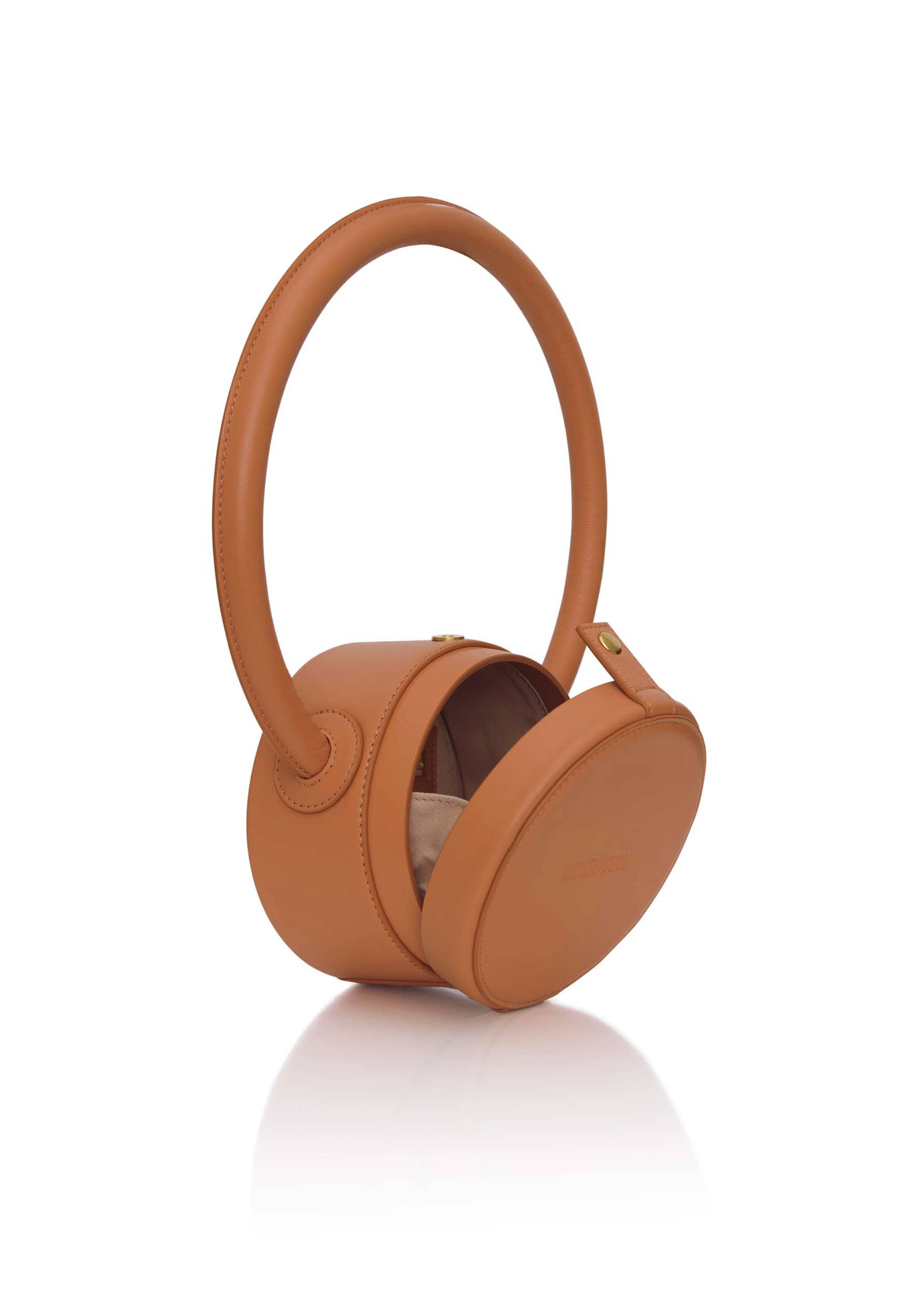 HALO BAG - BROWN made by Andrea Iyamah