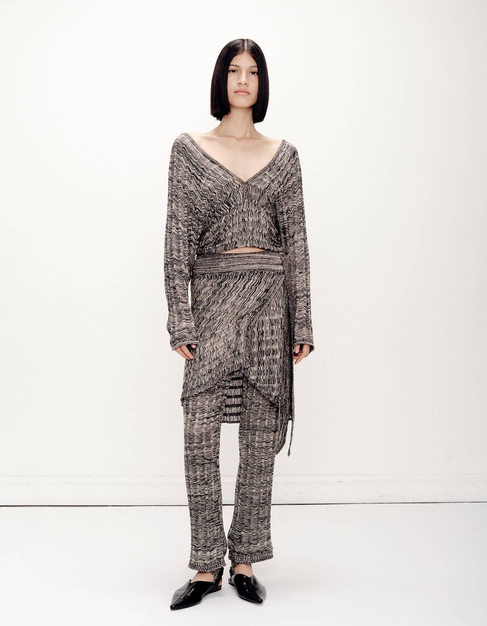 Samán Top Grey made by Peregrina