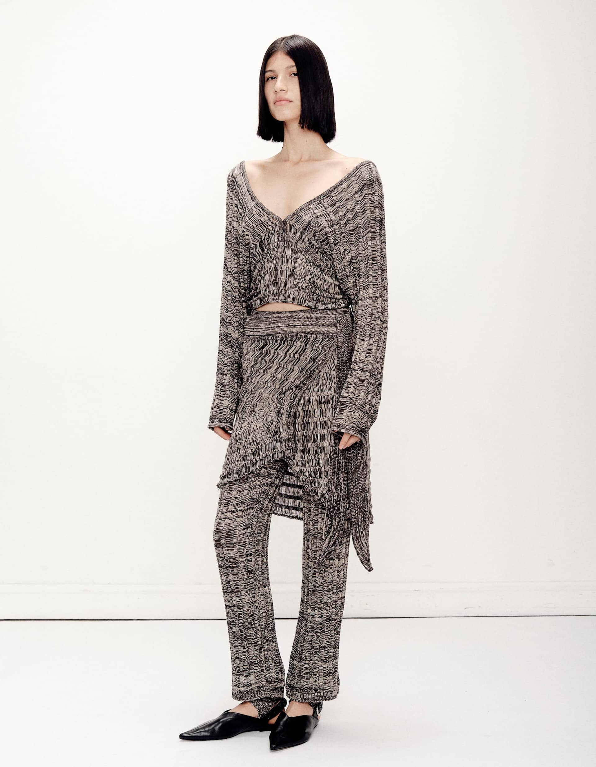 Samán Top Grey made by Peregrina