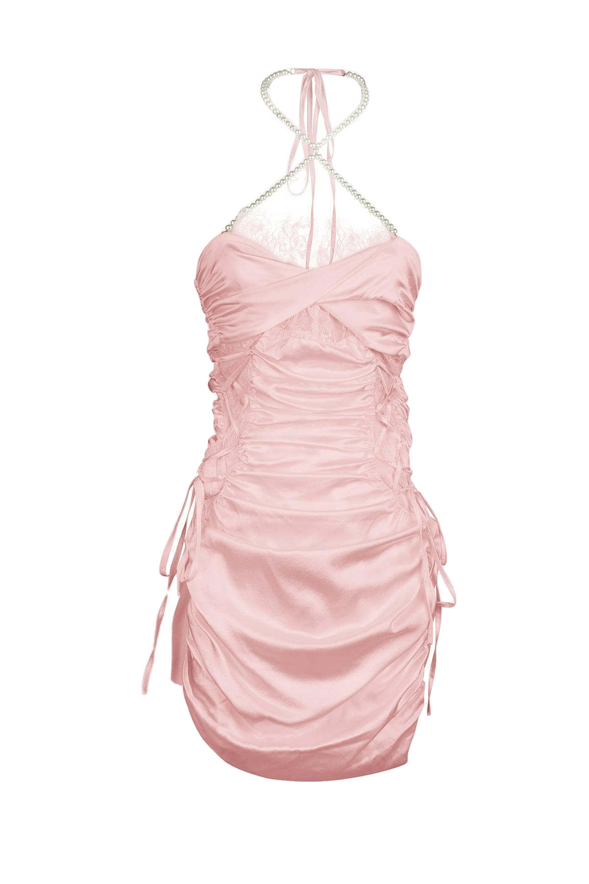 Elisa Dress (Pink) (Final Sale) in Pink made by Nana Jacqueline