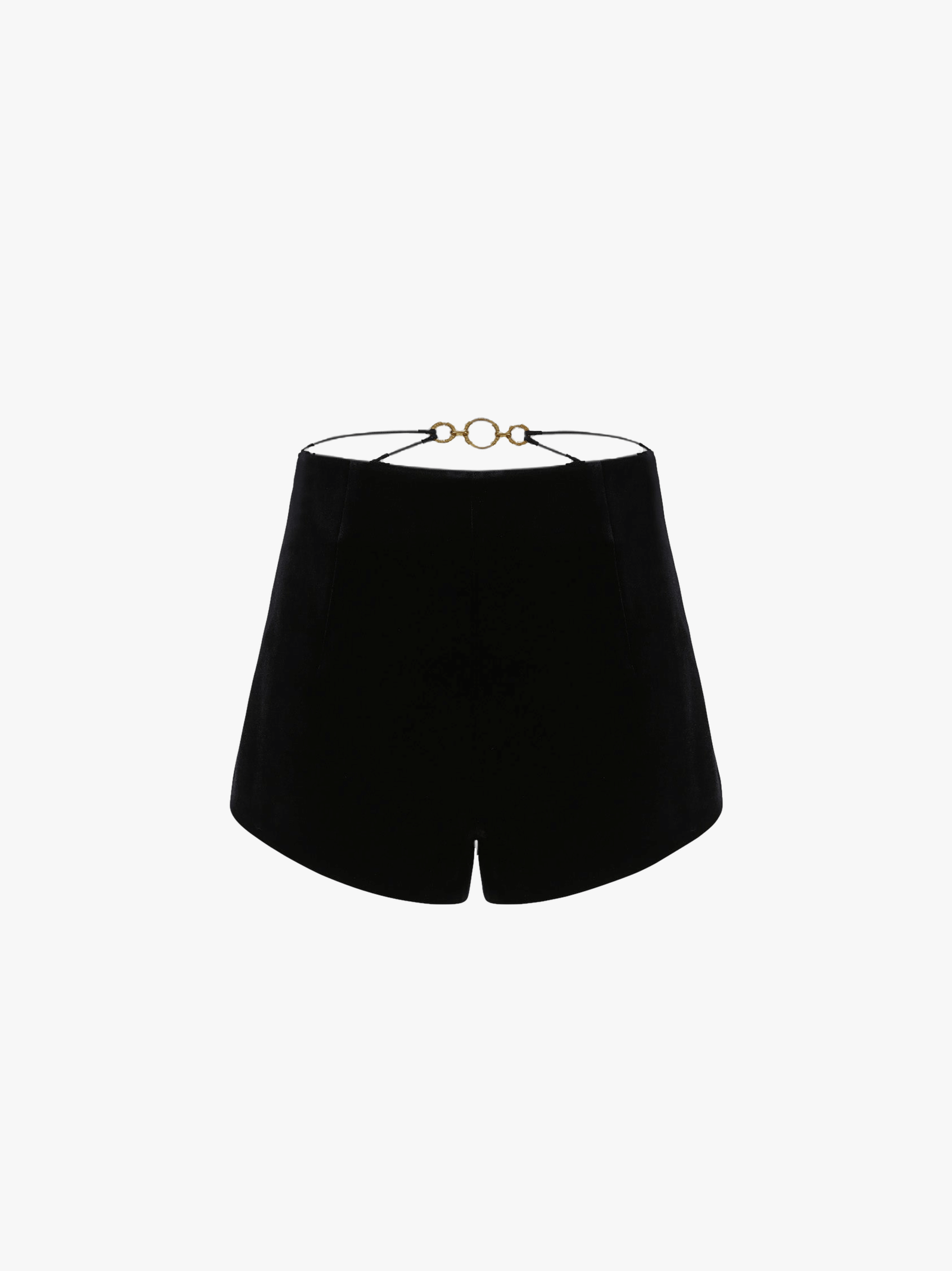 Sahara Velvet Shorts (Final Sale) in Black made by Nana Jacqueline