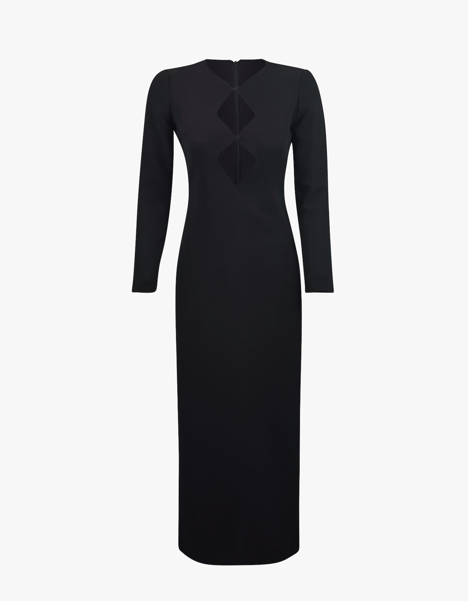 TIAN Long Black Dress made by MAET