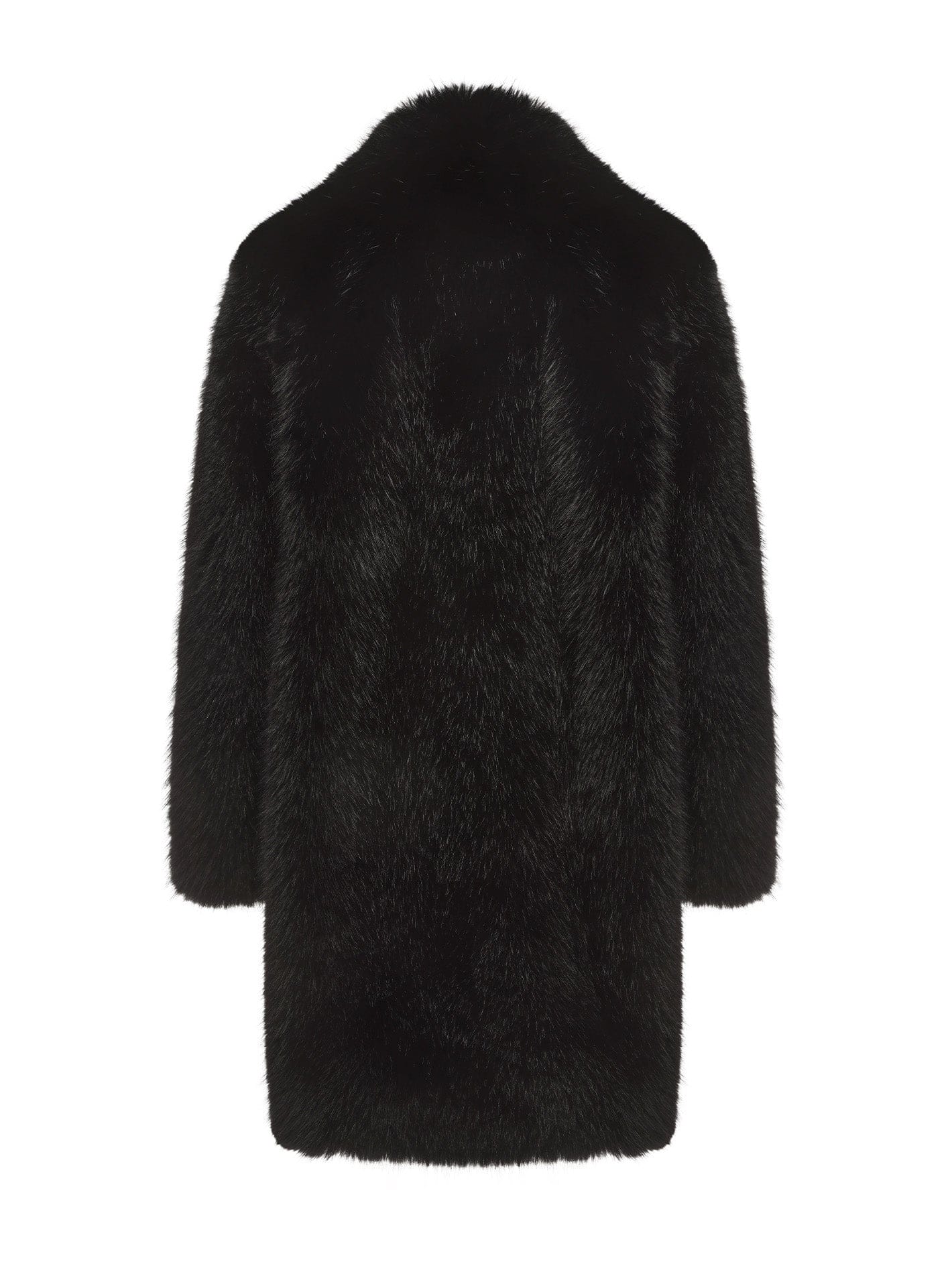 Sofia Fur Coat (Black) made by Nana Jacqueline
