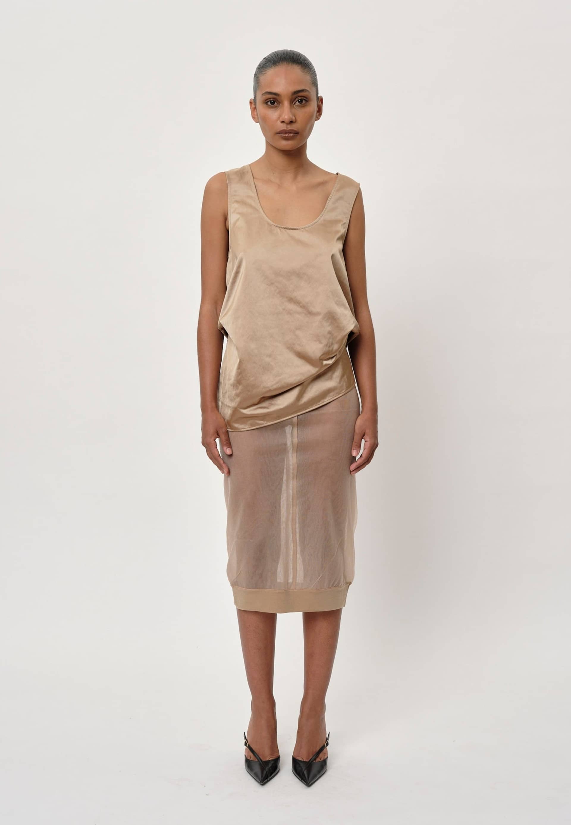 Pandora Top - Beige made by HERSKIND