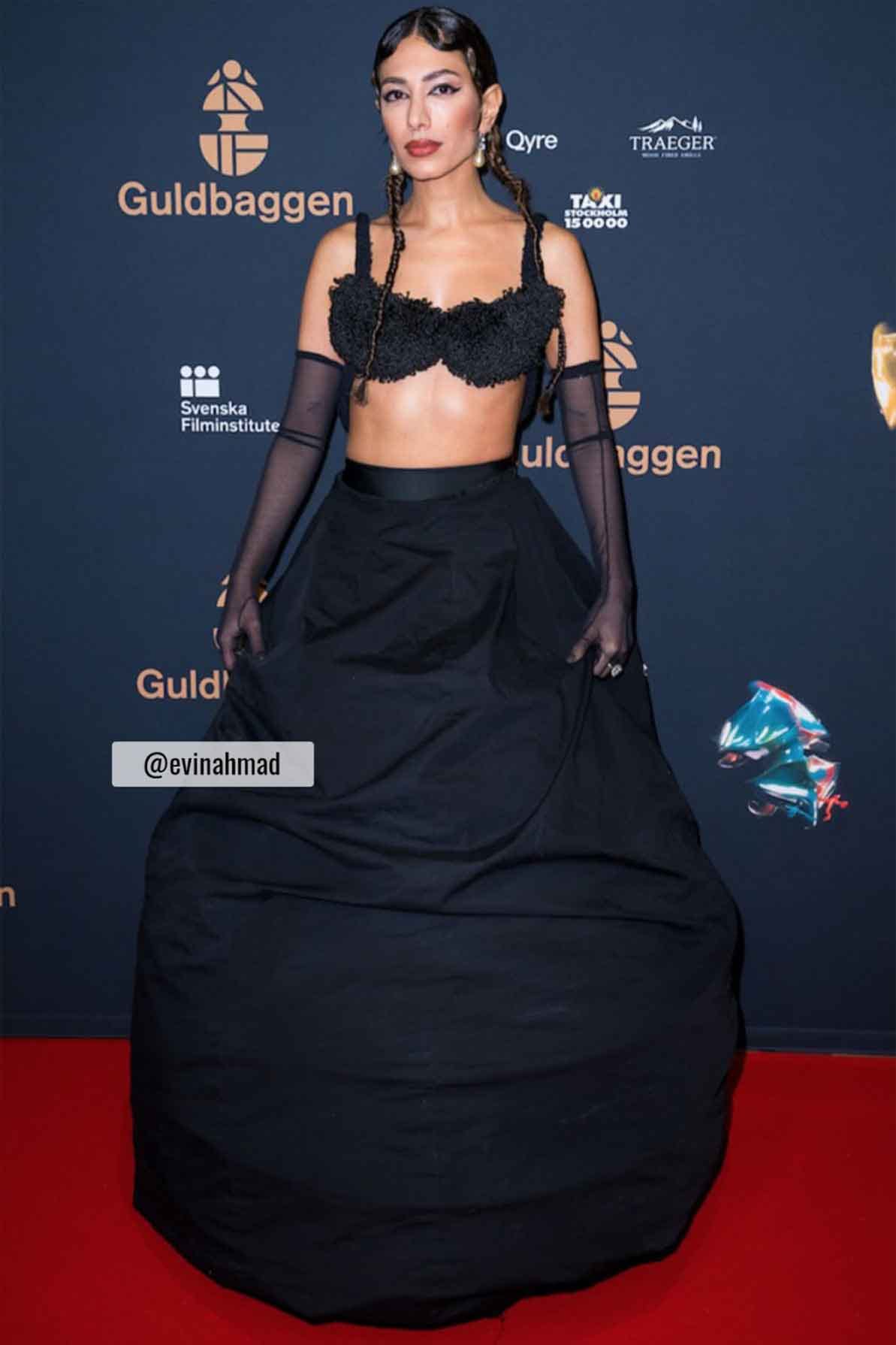 Mesh Long Black made by Handsome Stockholm