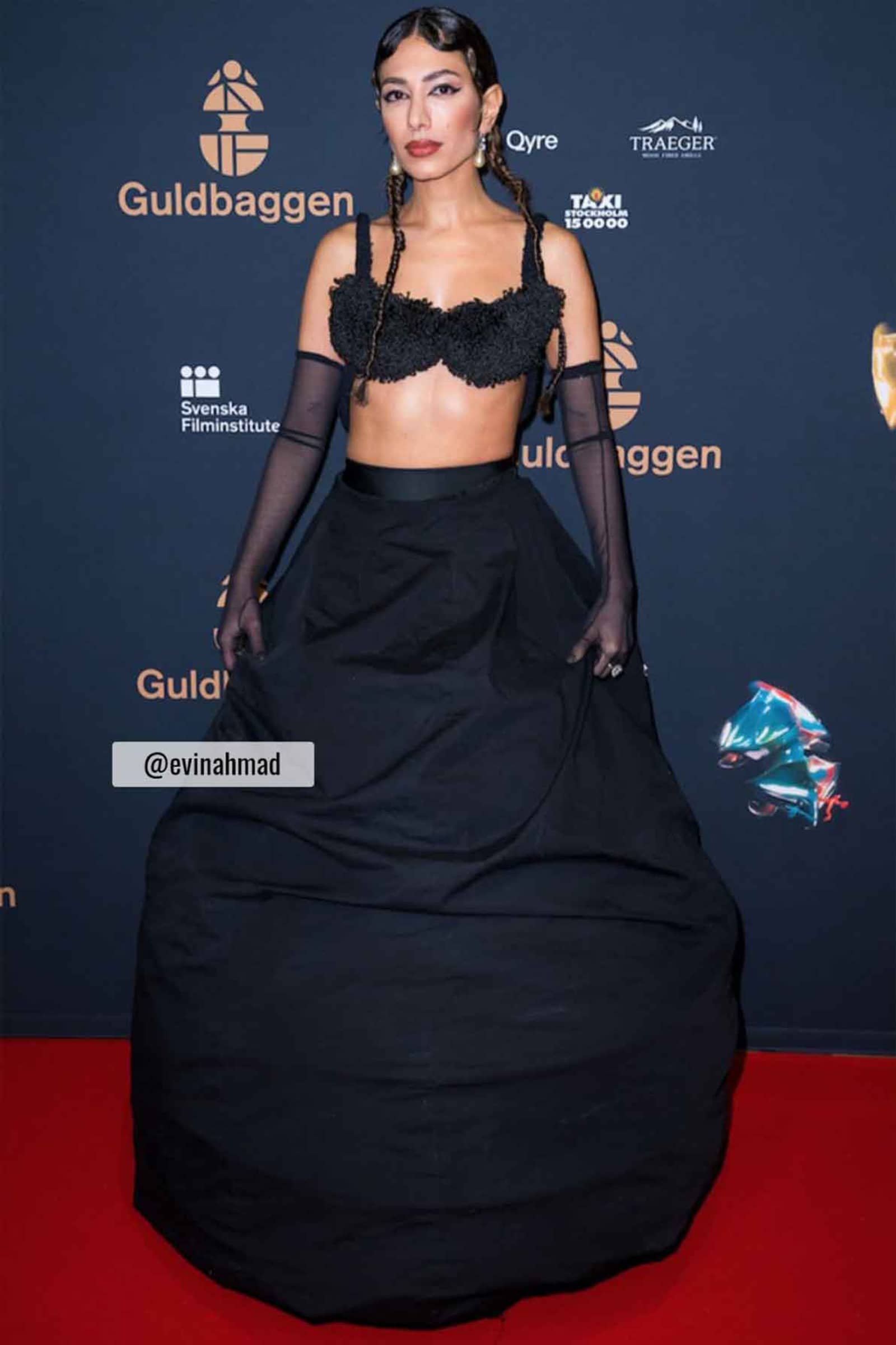 Mesh Long Black made by Handsome Stockholm