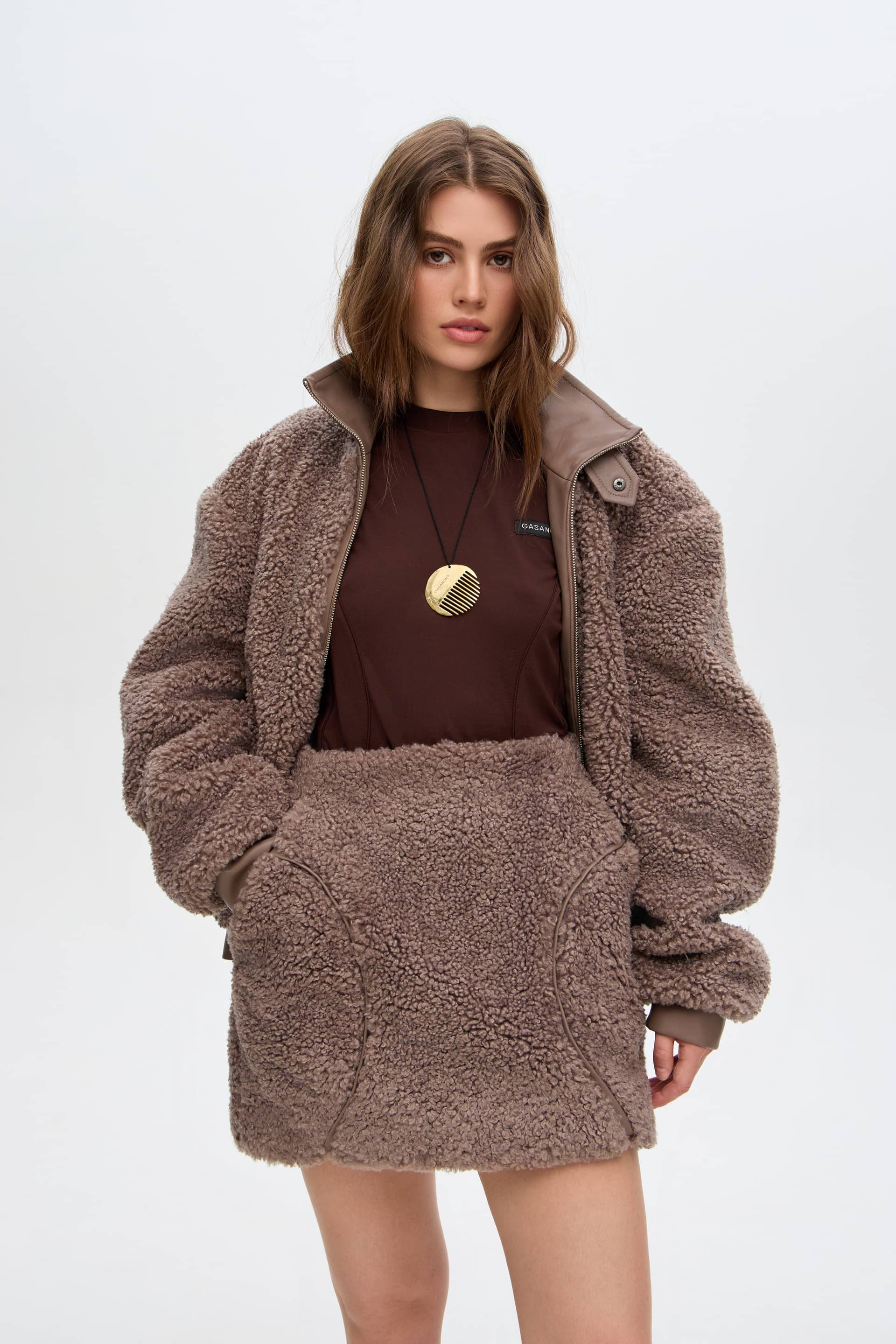 Fur Bomber Jacket made by Gasanova