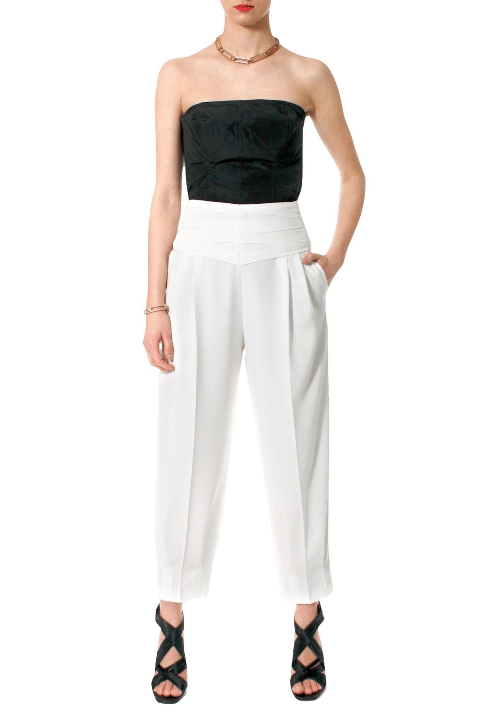 Trousers Bianca Vanilla Ice made by HALEWSKI