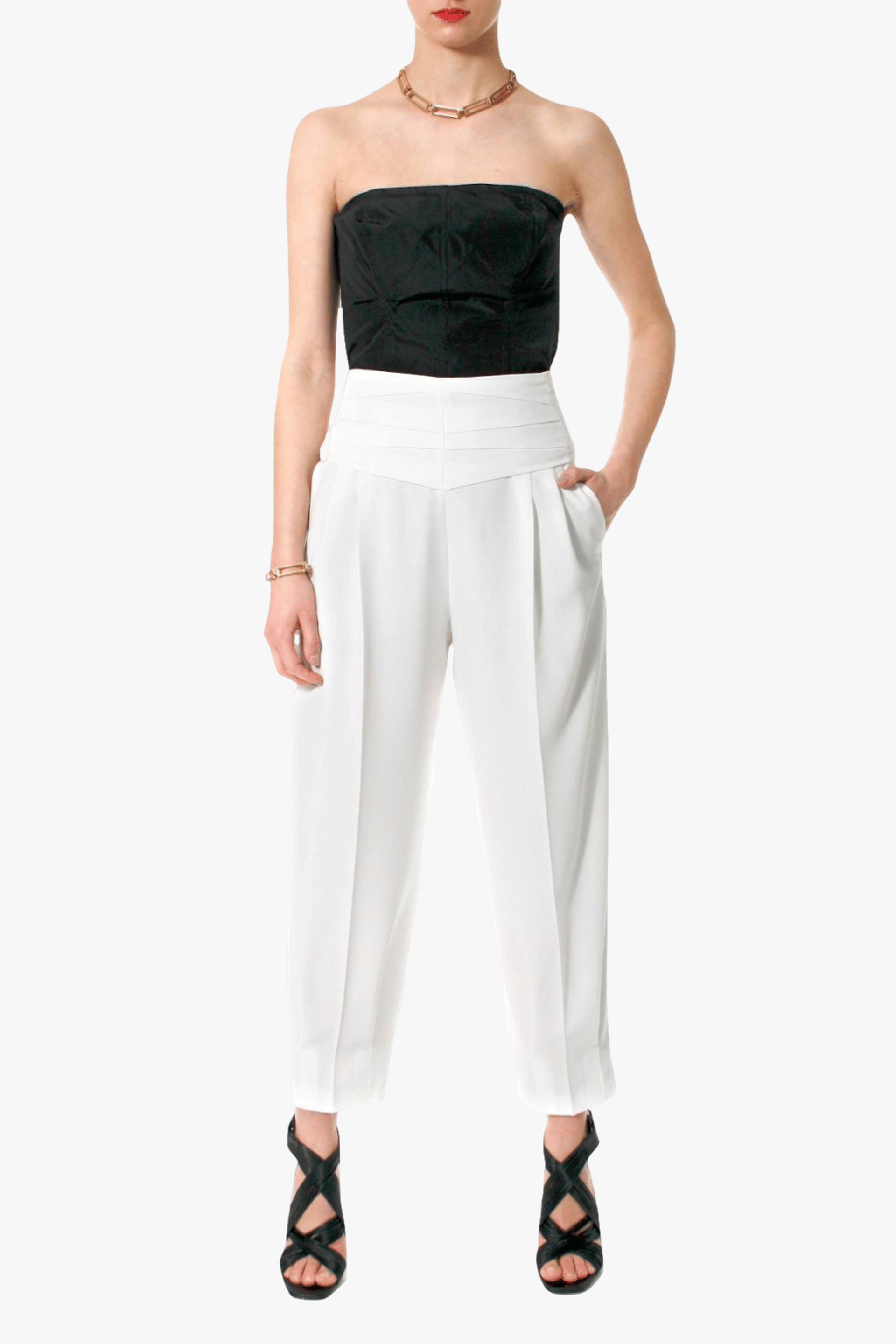 Trousers Bianca Vanilla Ice made by HALEWSKI