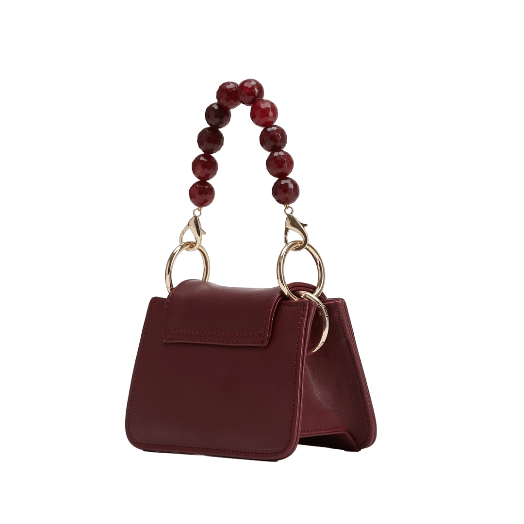 Horra - Burgundy - Mini Bag made by ALIEL