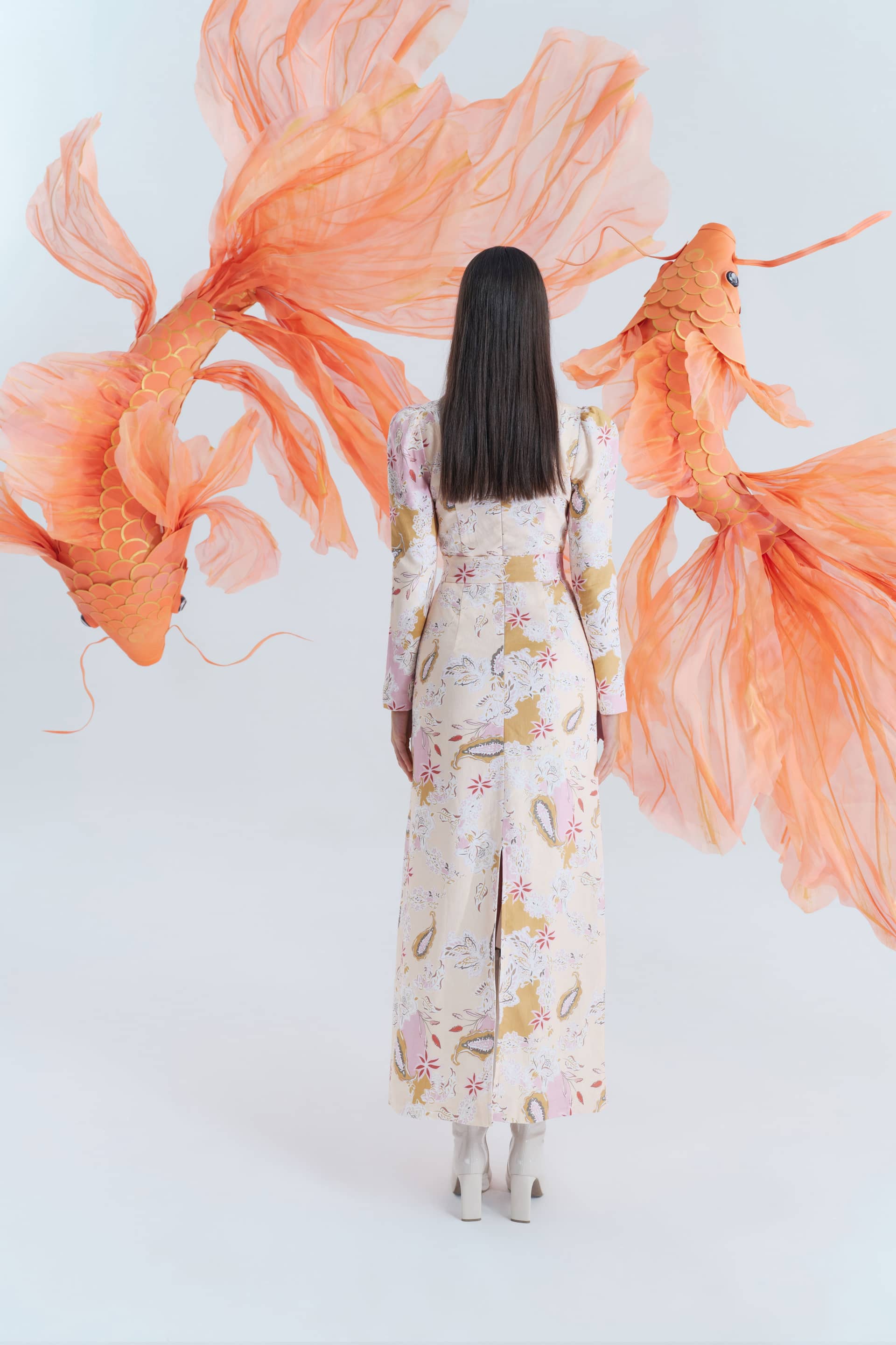 Hazel Maxi Dress made by JUSTIN TONG