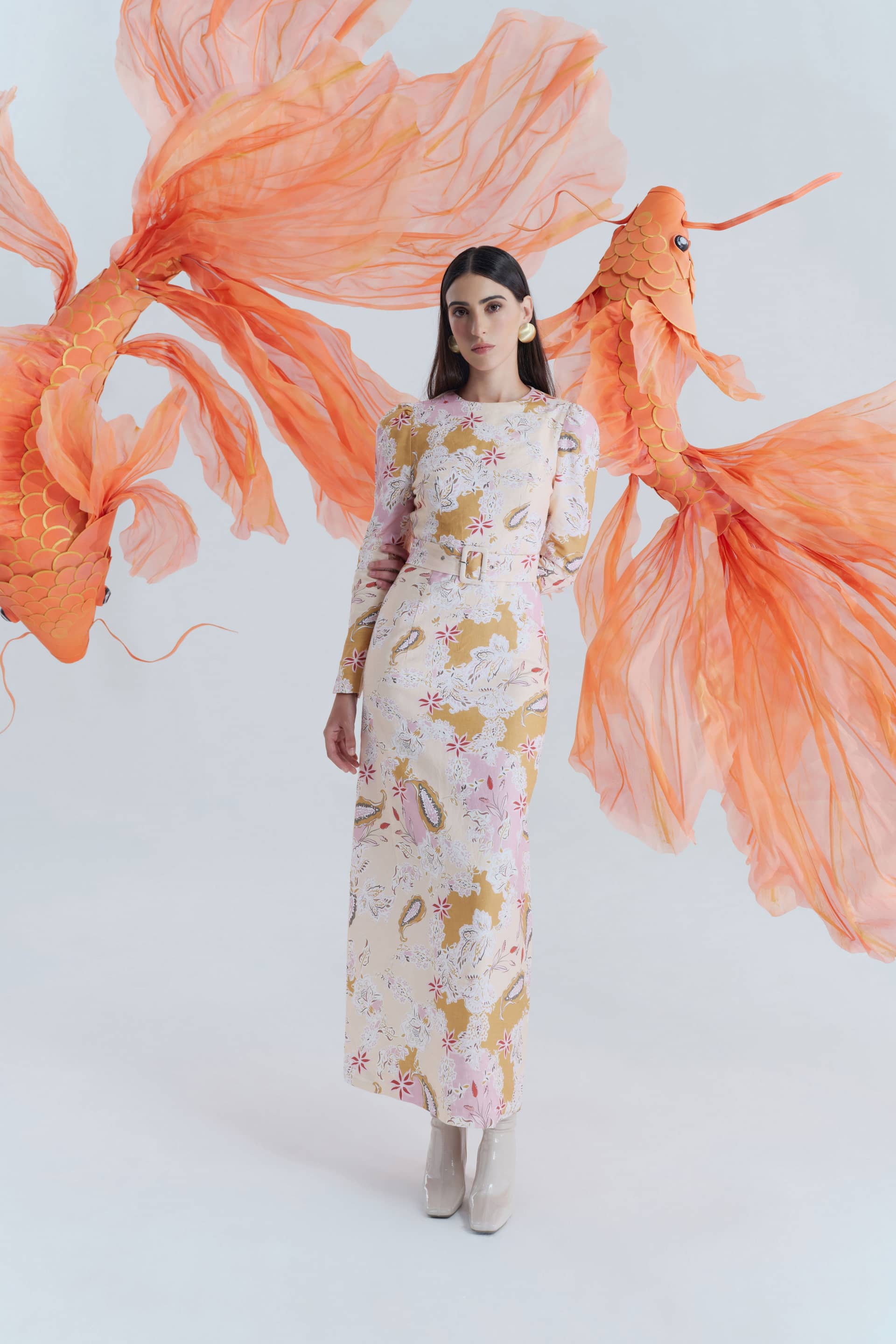 Hazel Maxi Dress made by JUSTIN TONG