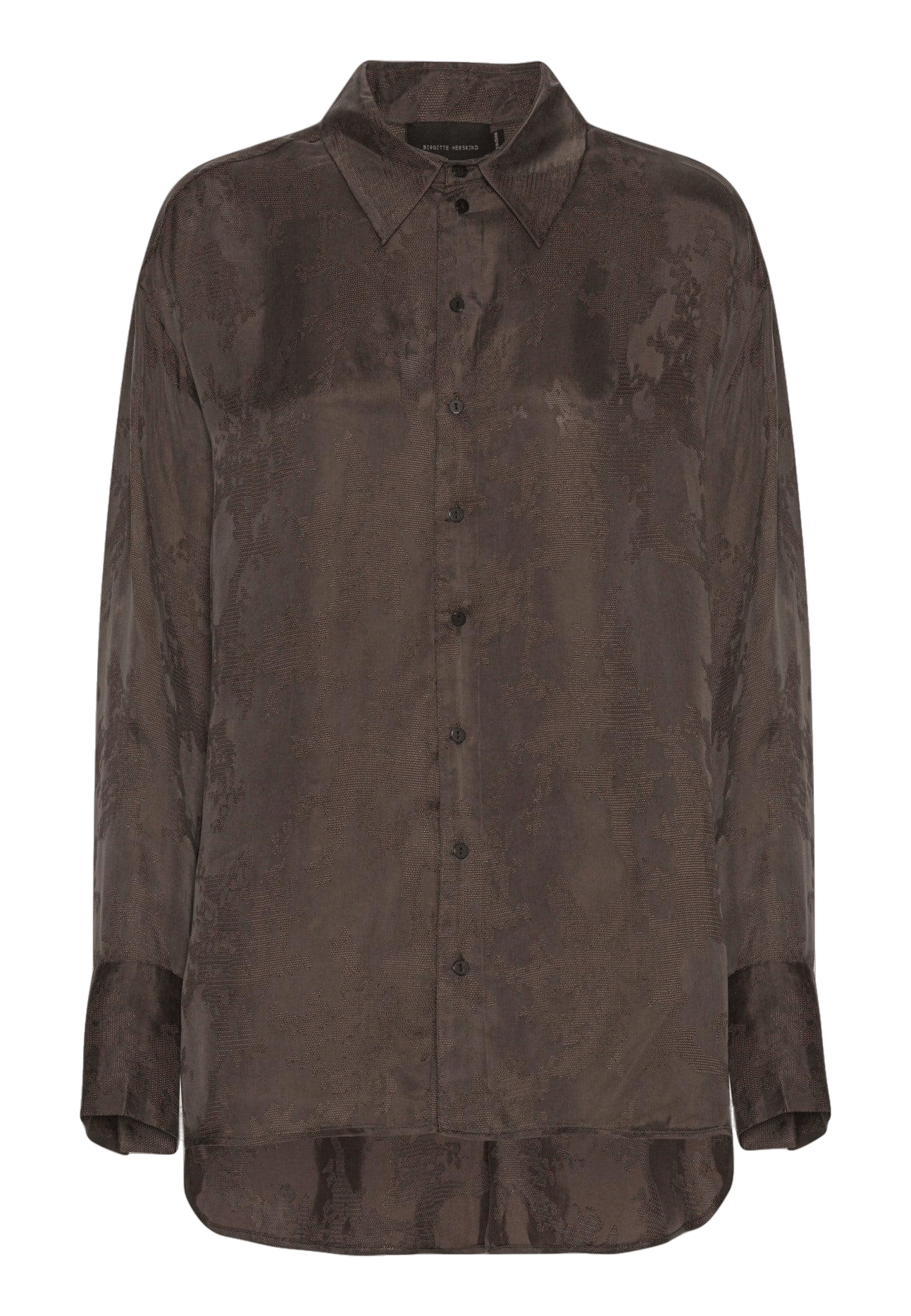 Jenka  Shirt - Chestnut made by HERSKIND