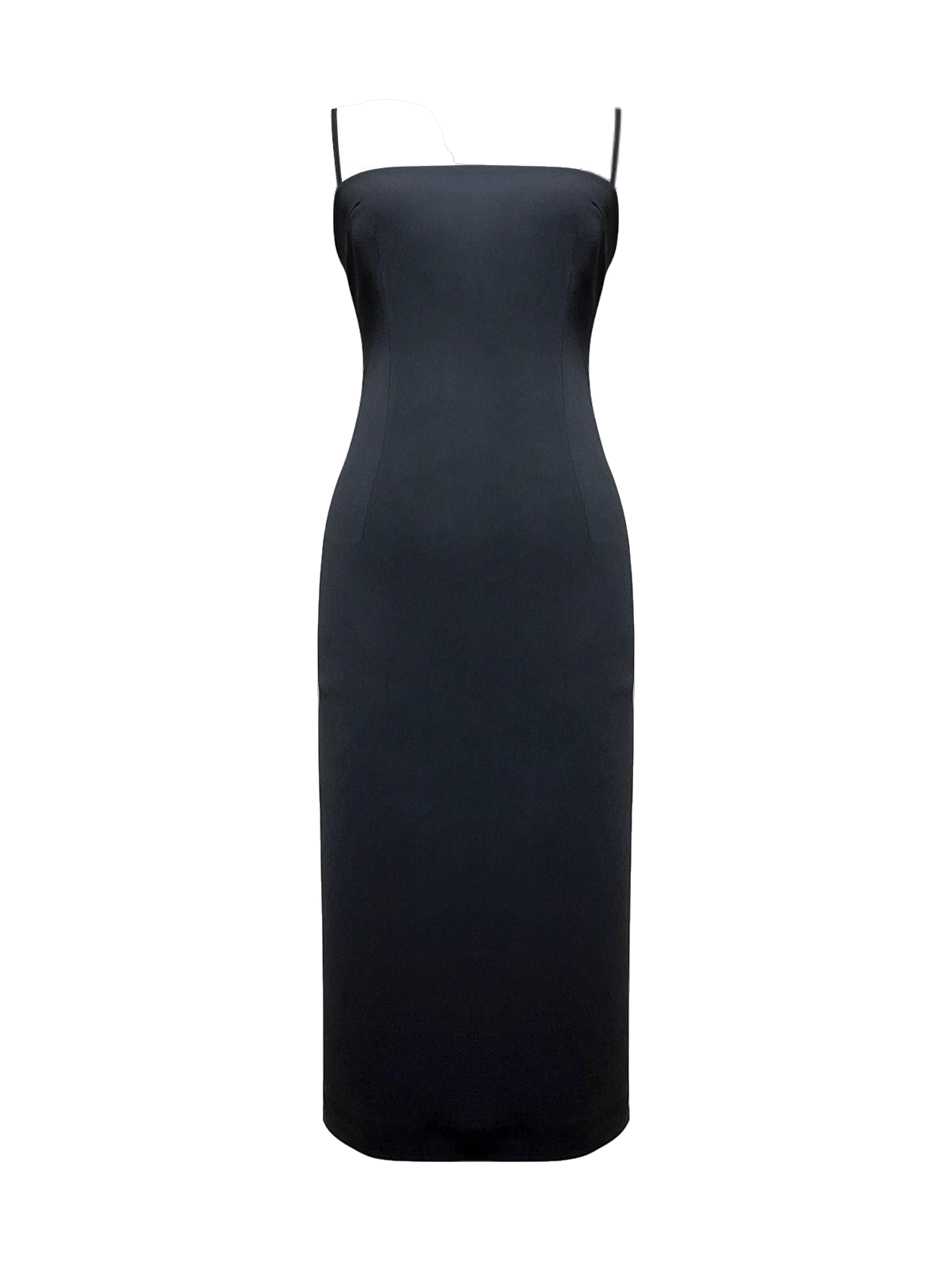 Miles Crepe Midi Dress in Black made by Nazli Ceren