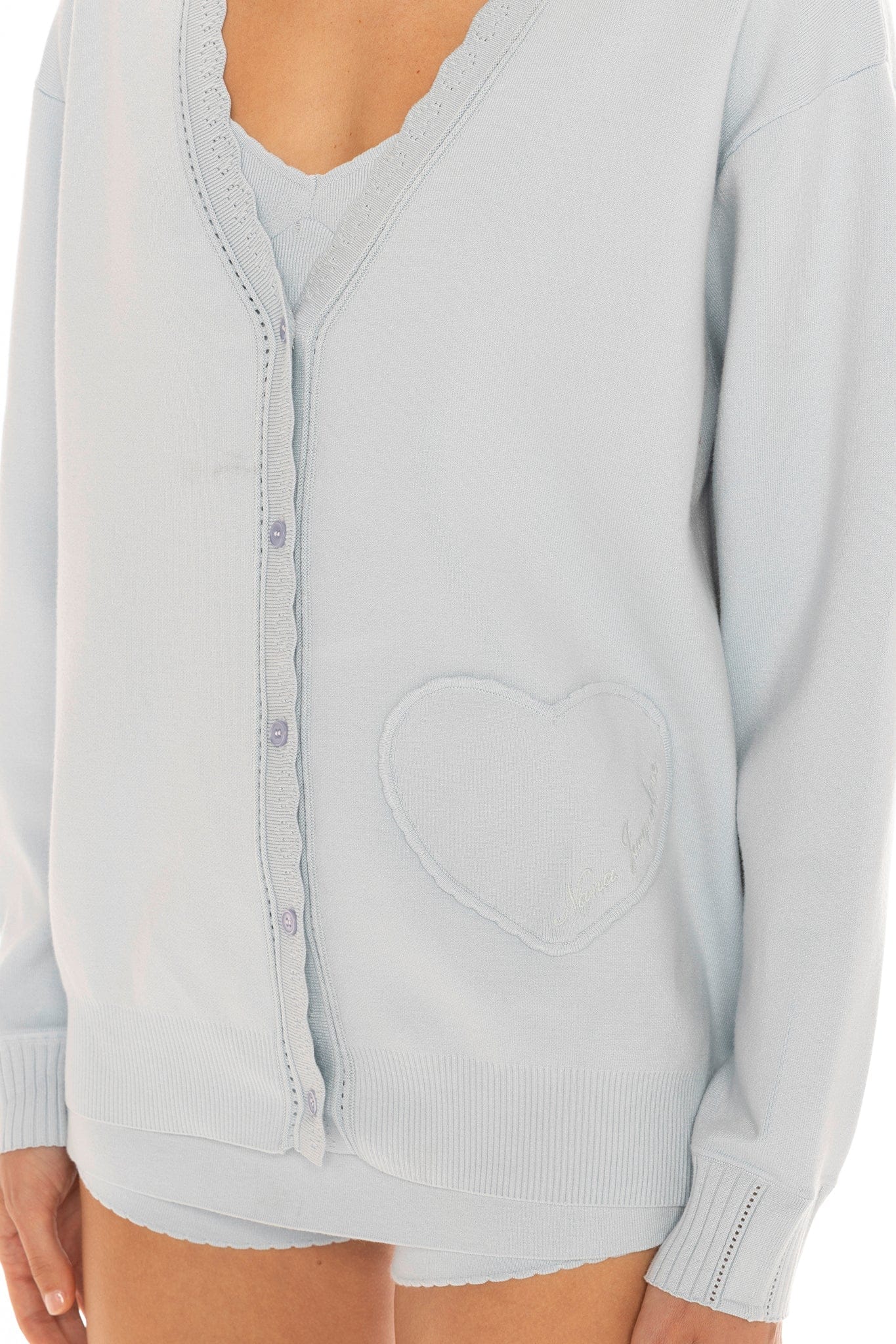 Carrie Cardigan (Blue) made by Nana Jacqueline