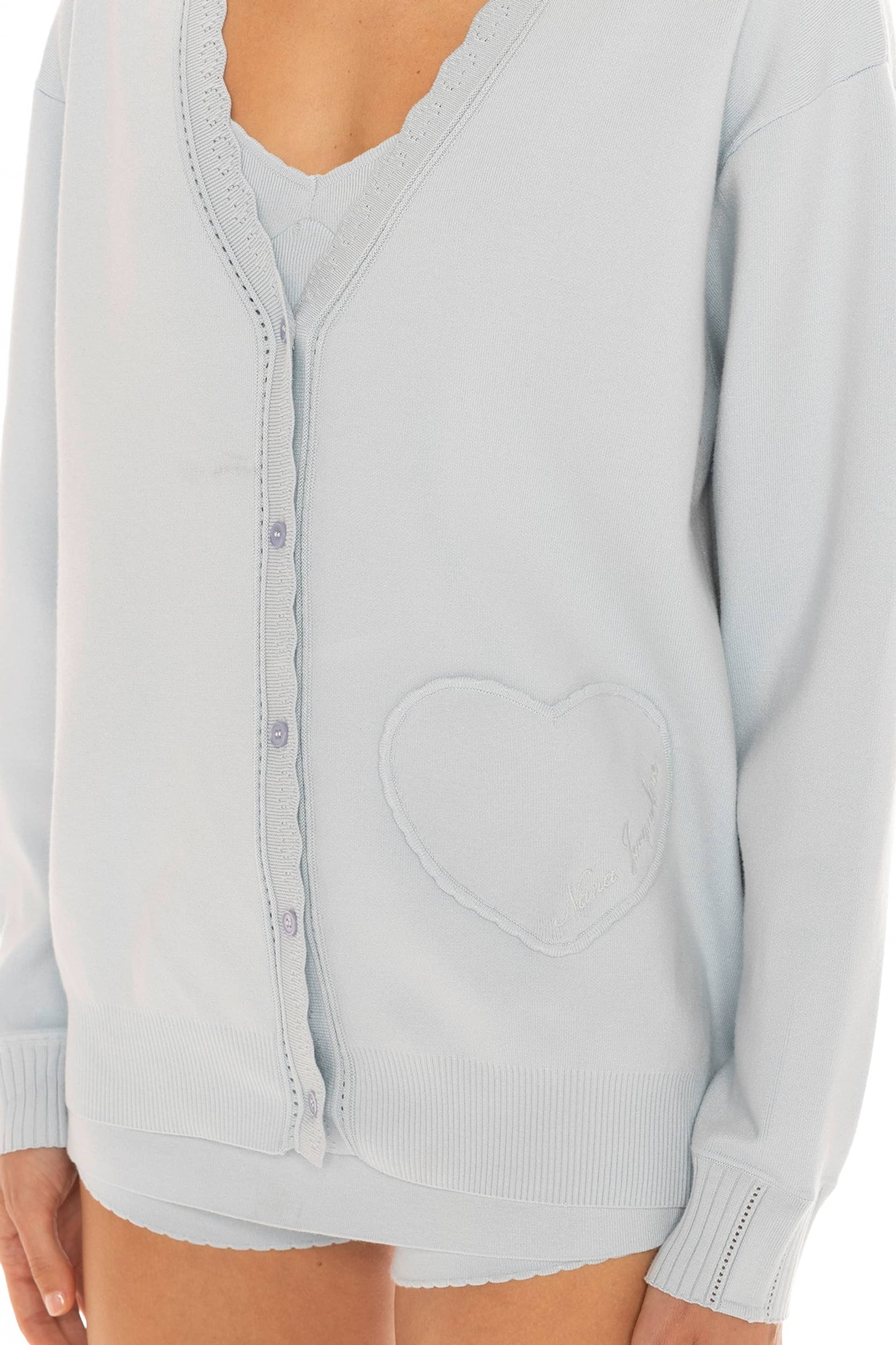 Carrie Cardigan (Blue) made by Nana Jacqueline