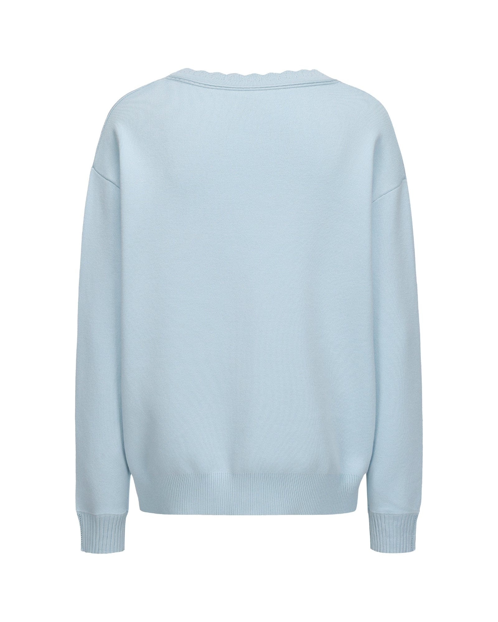 Carrie Cardigan (Blue) made by Nana Jacqueline