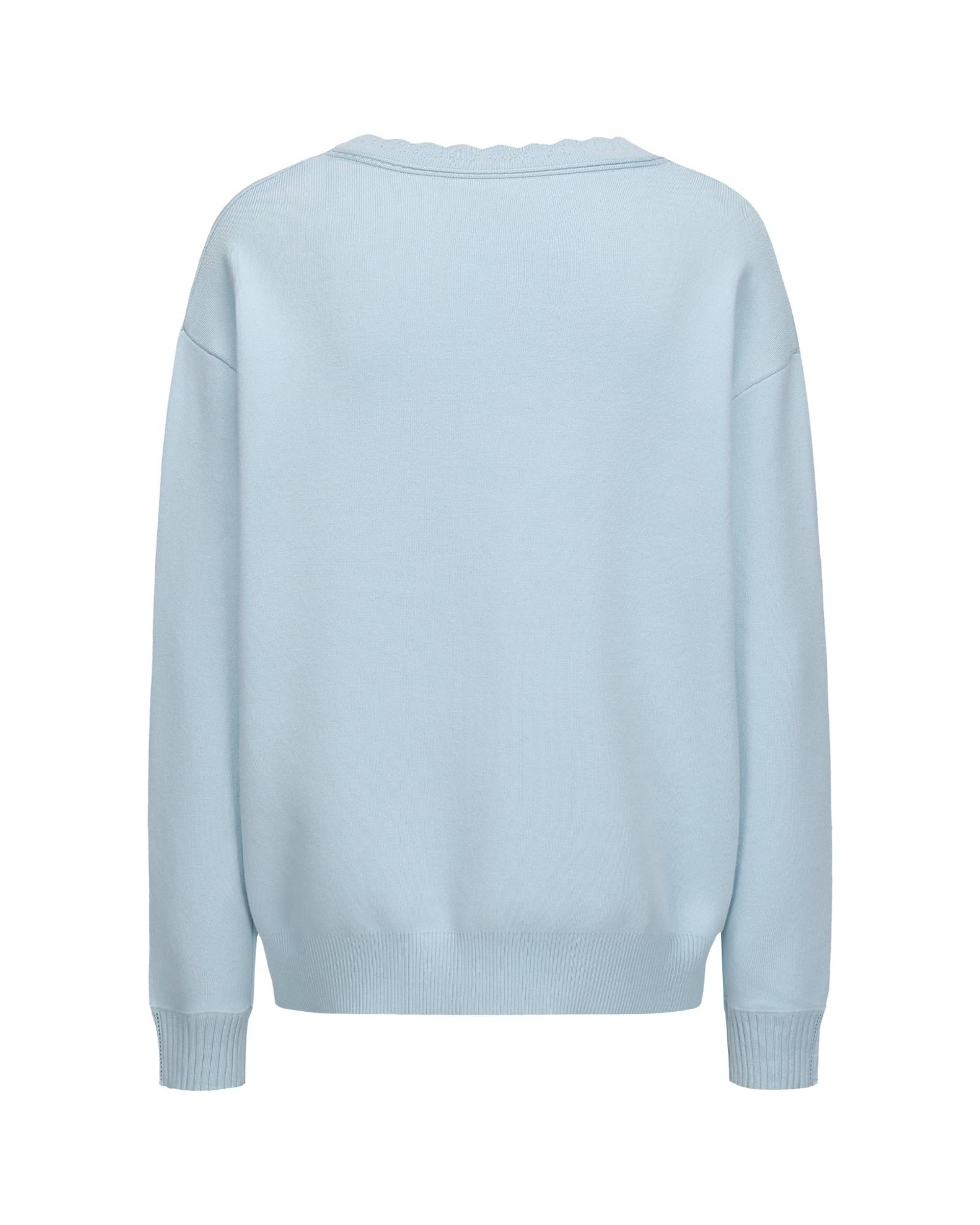 Carrie Cardigan (Blue) made by Nana Jacqueline