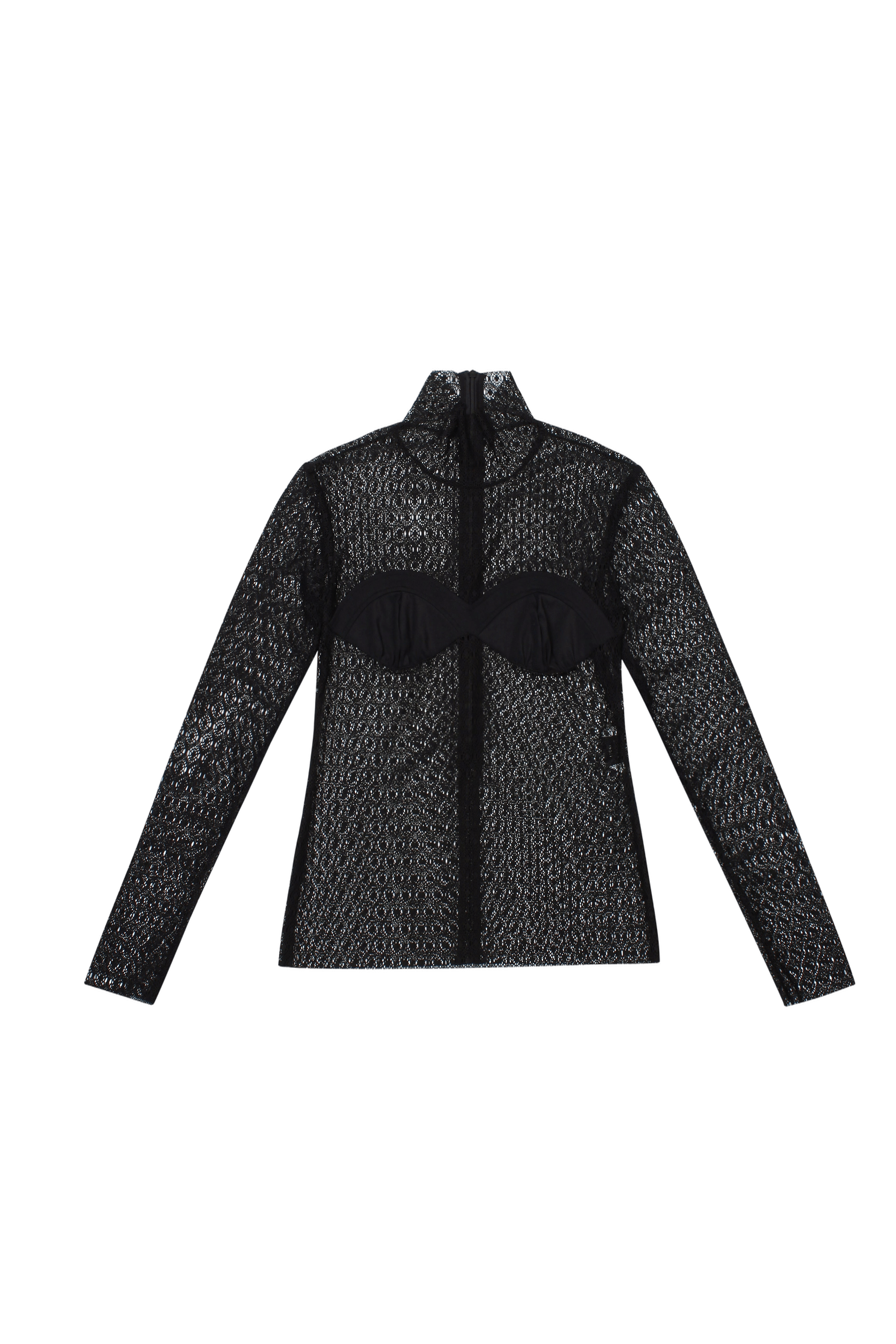 LONG-SLEEVED TURTLENECK TOP made by YIBRI