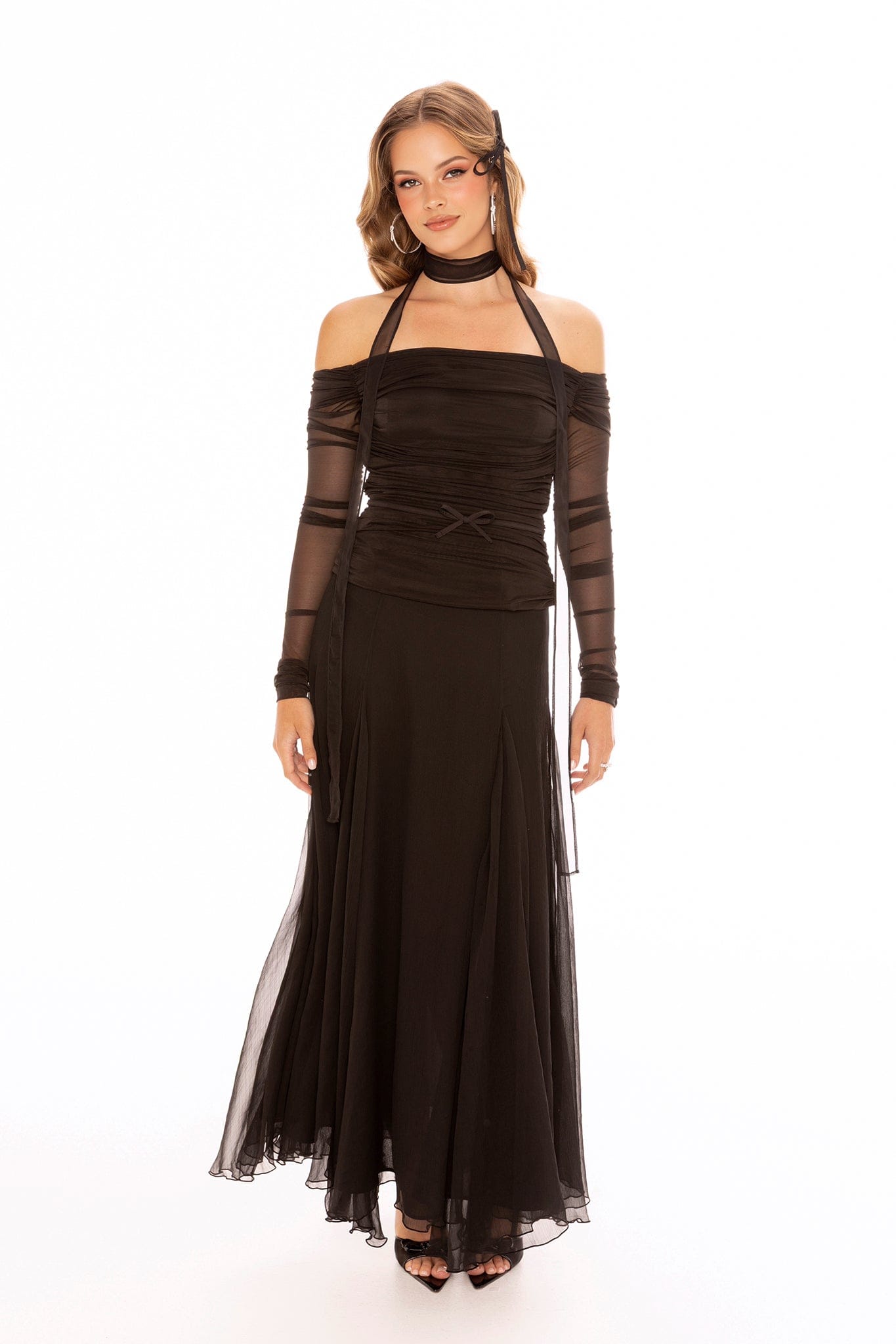 Valencia Skirt (Black) made by Nana Jacqueline