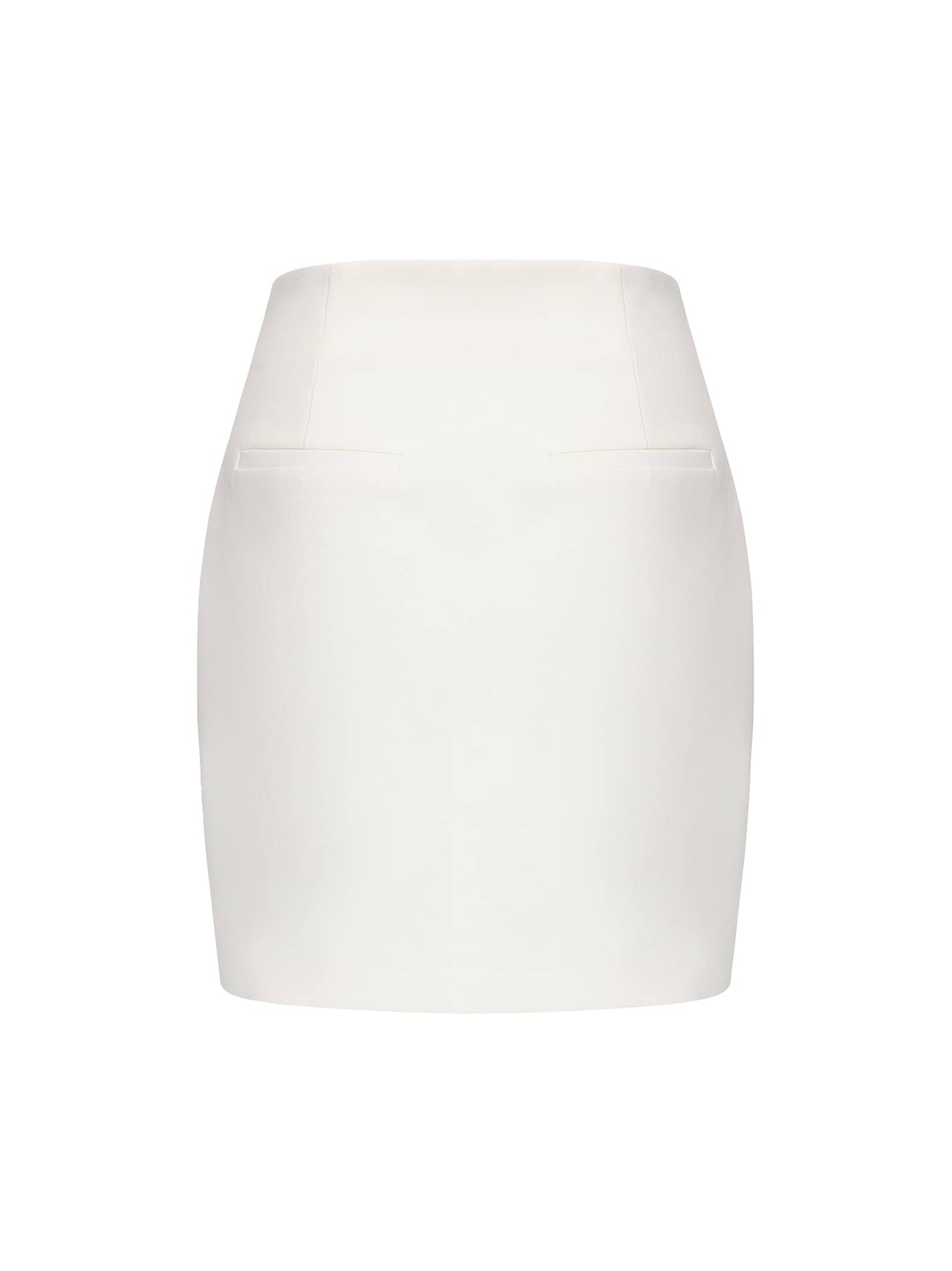 Rachel Skirt (White) made by Nana Jacqueline