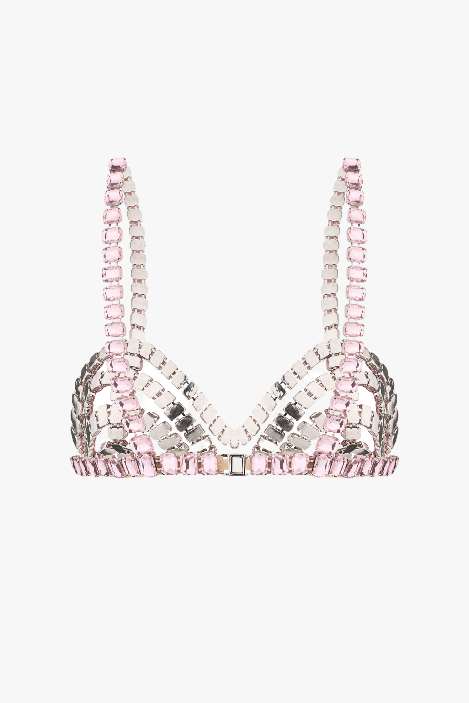 ROSE QUARTZ BRA in Pink made by NUÉ