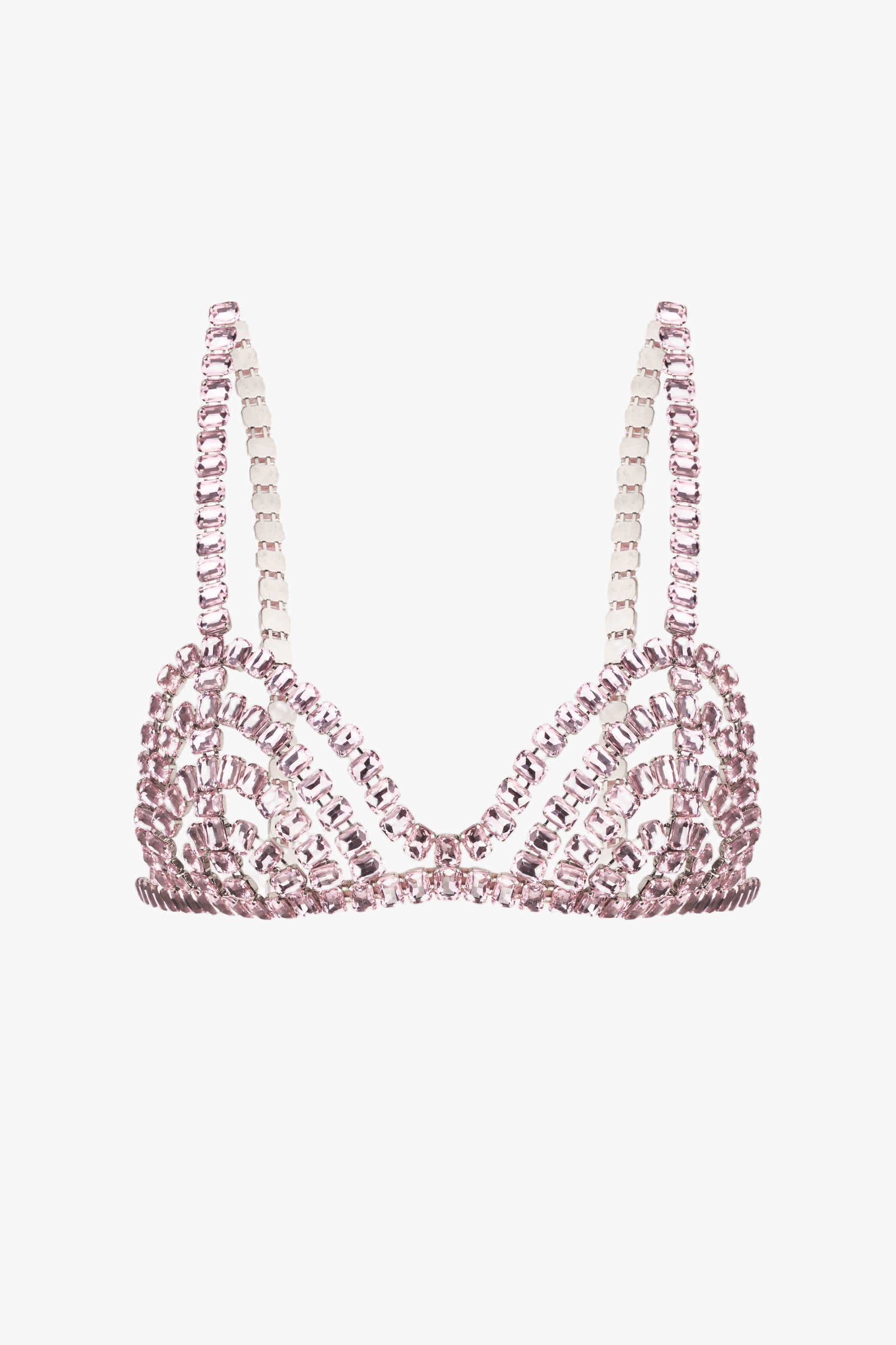 ROSE QUARTZ BRA in Pink made by NUÉ