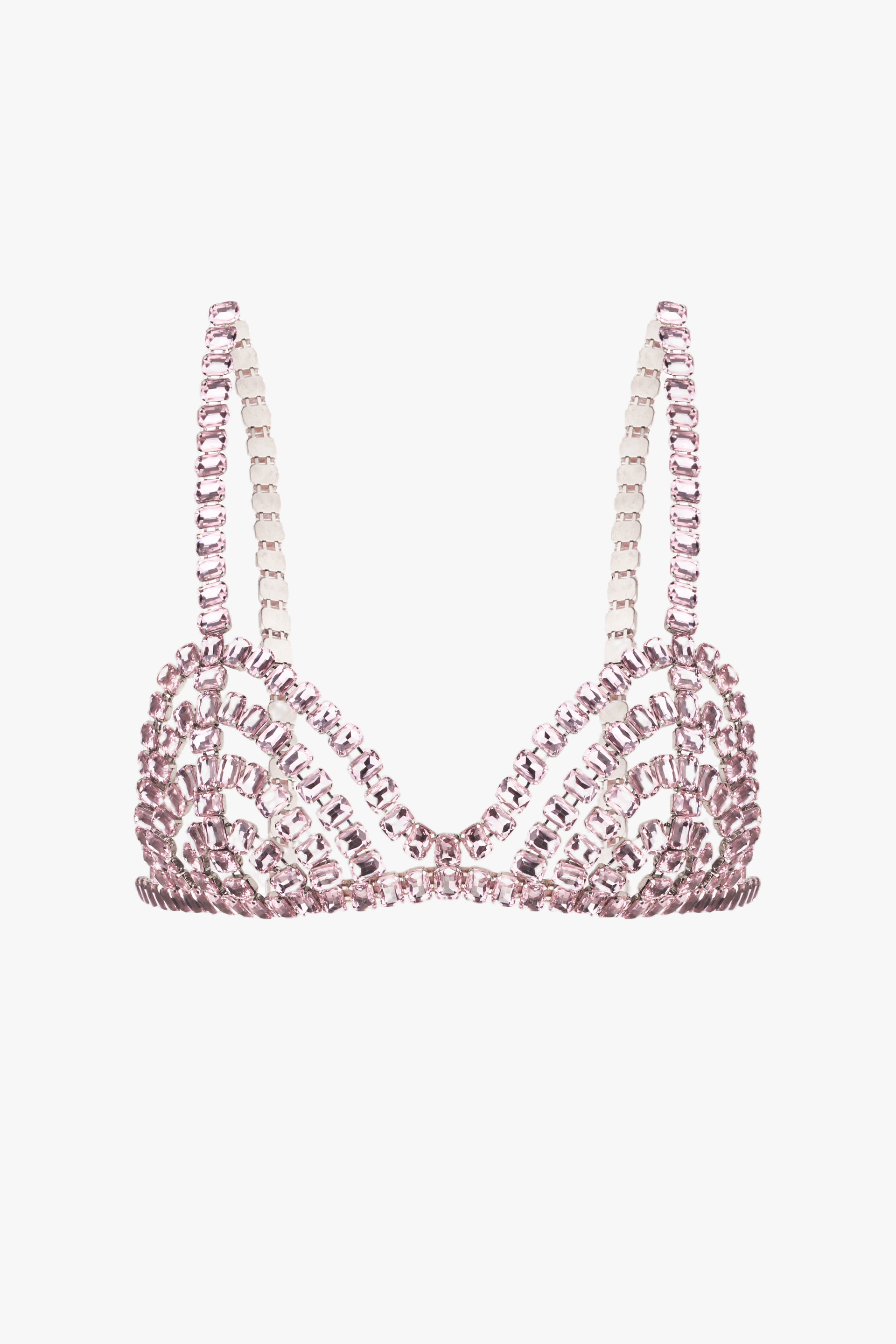 ROSE QUARTZ BRA in Pink made by NUÉ