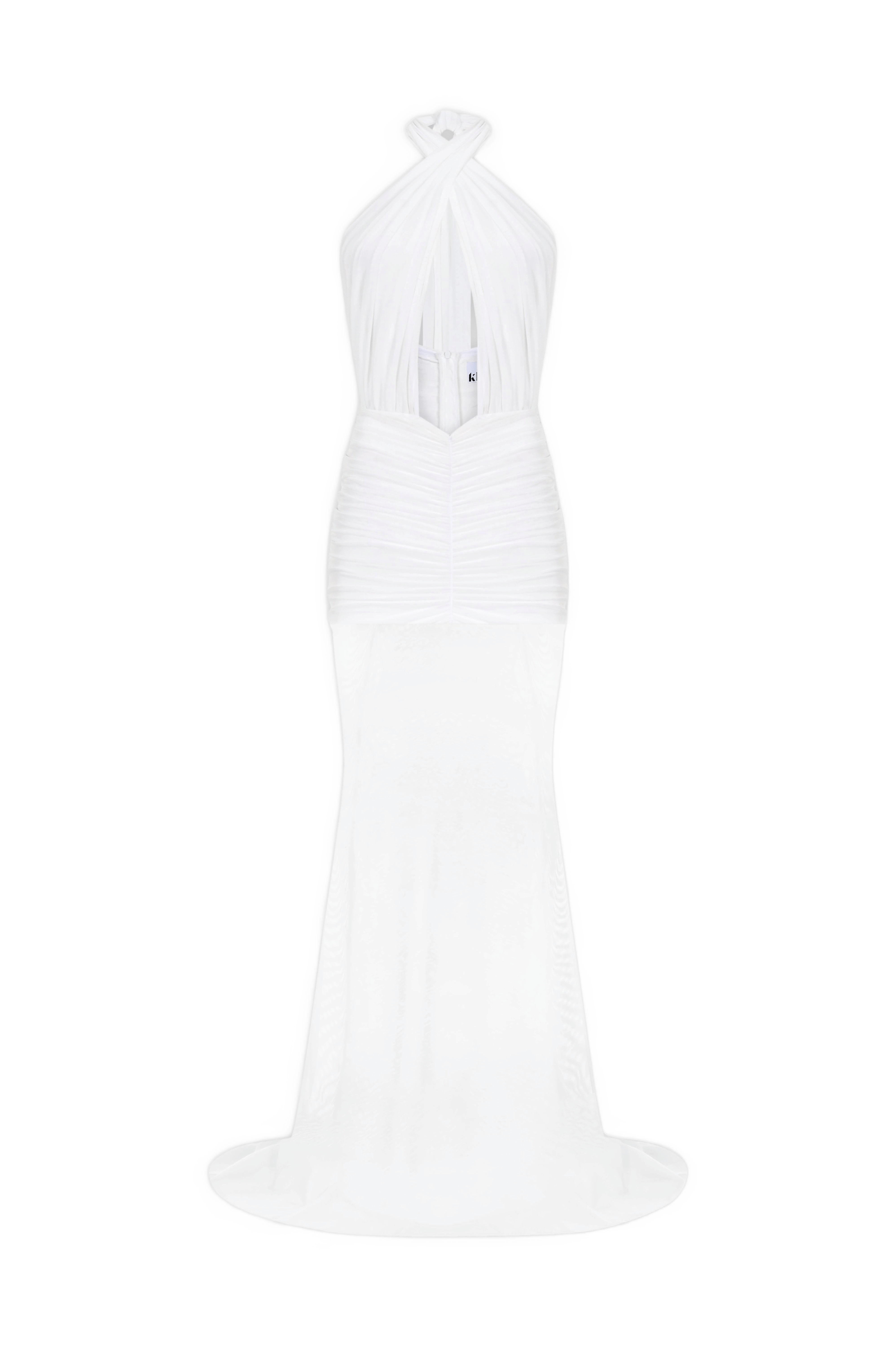 Forbidden Fruit Dress In White made by Khela