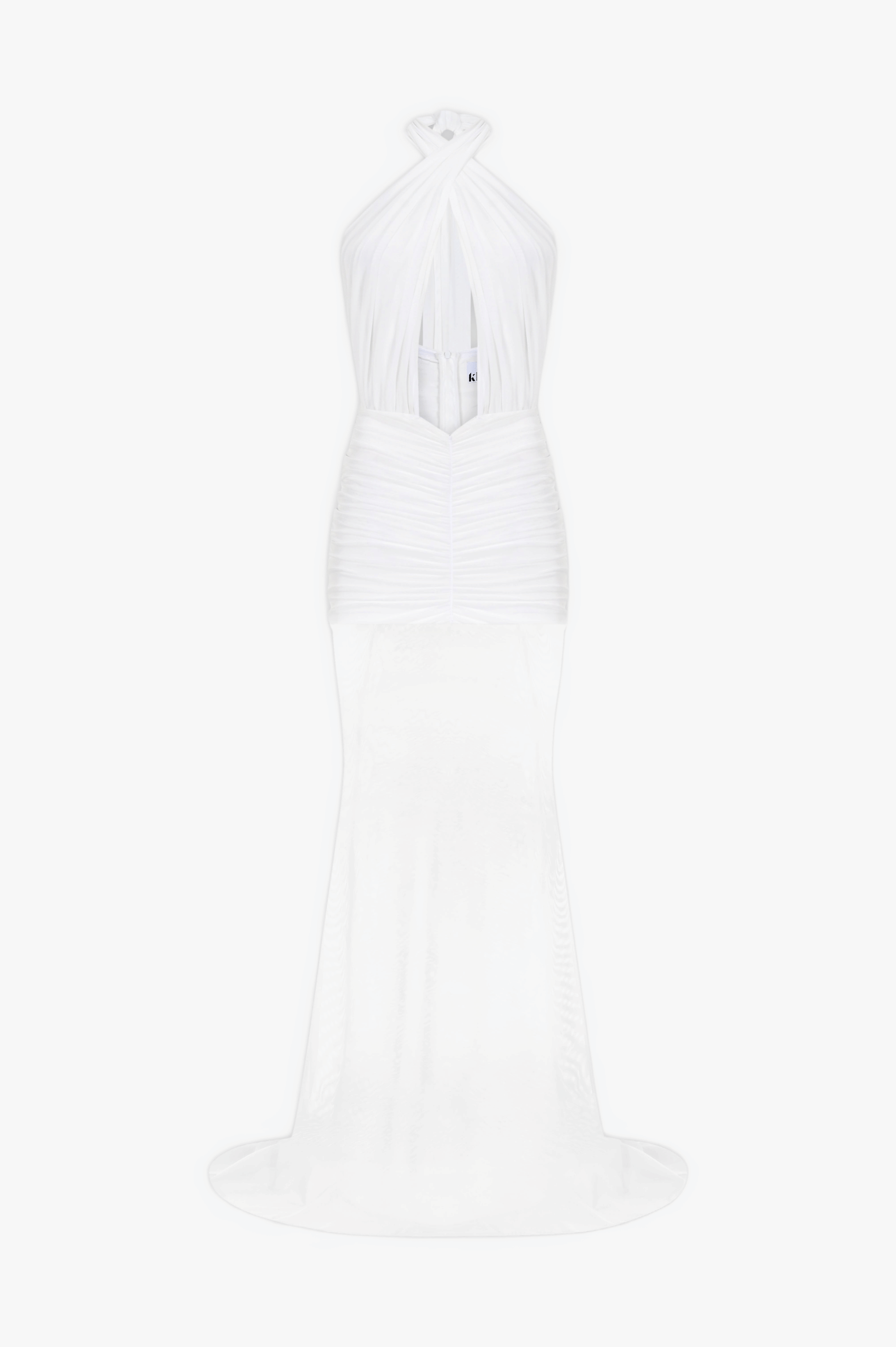 Forbidden Fruit Dress In White made by Khela