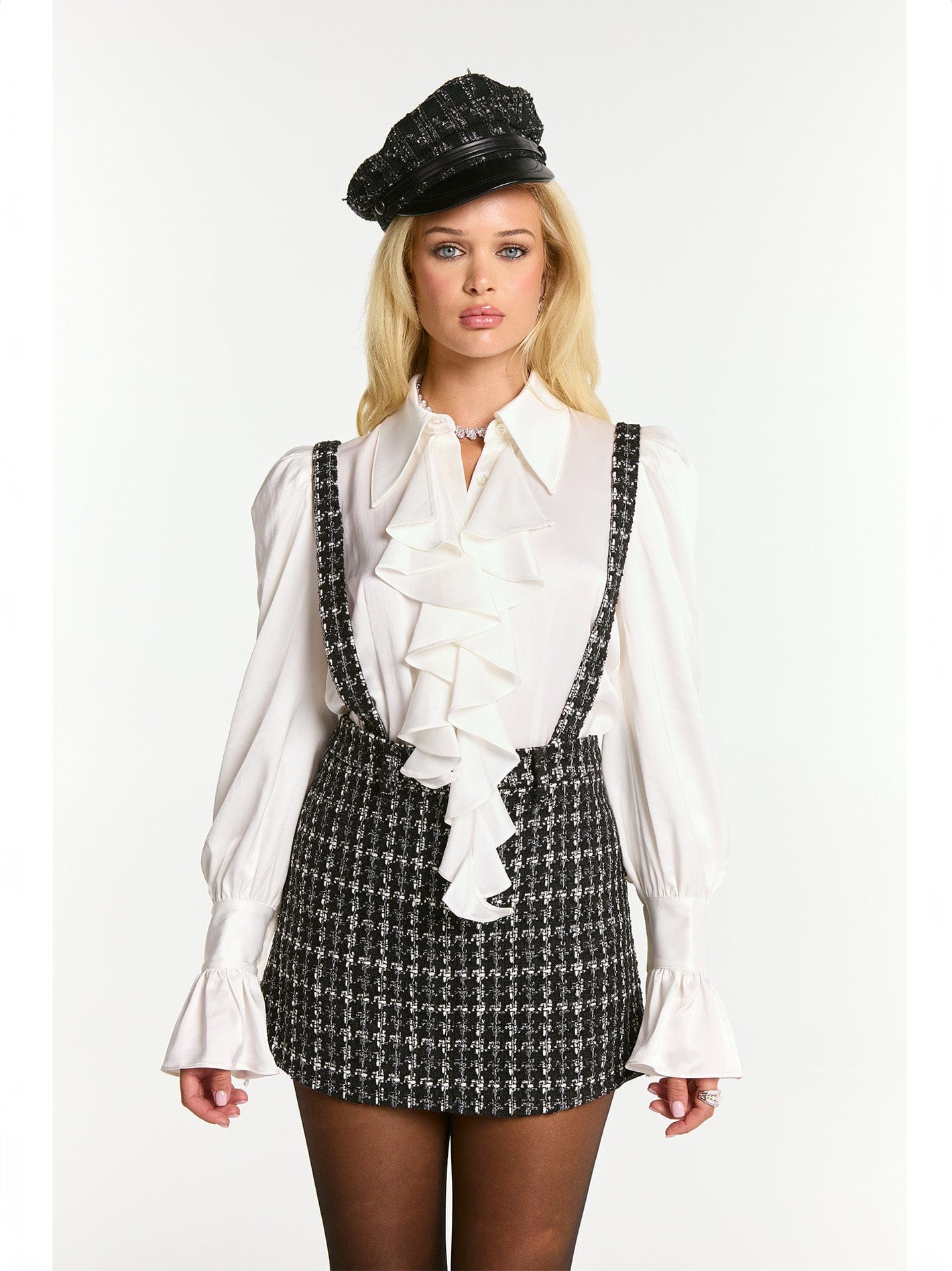 Talia Tweed Skirt made by Nana Jacqueline