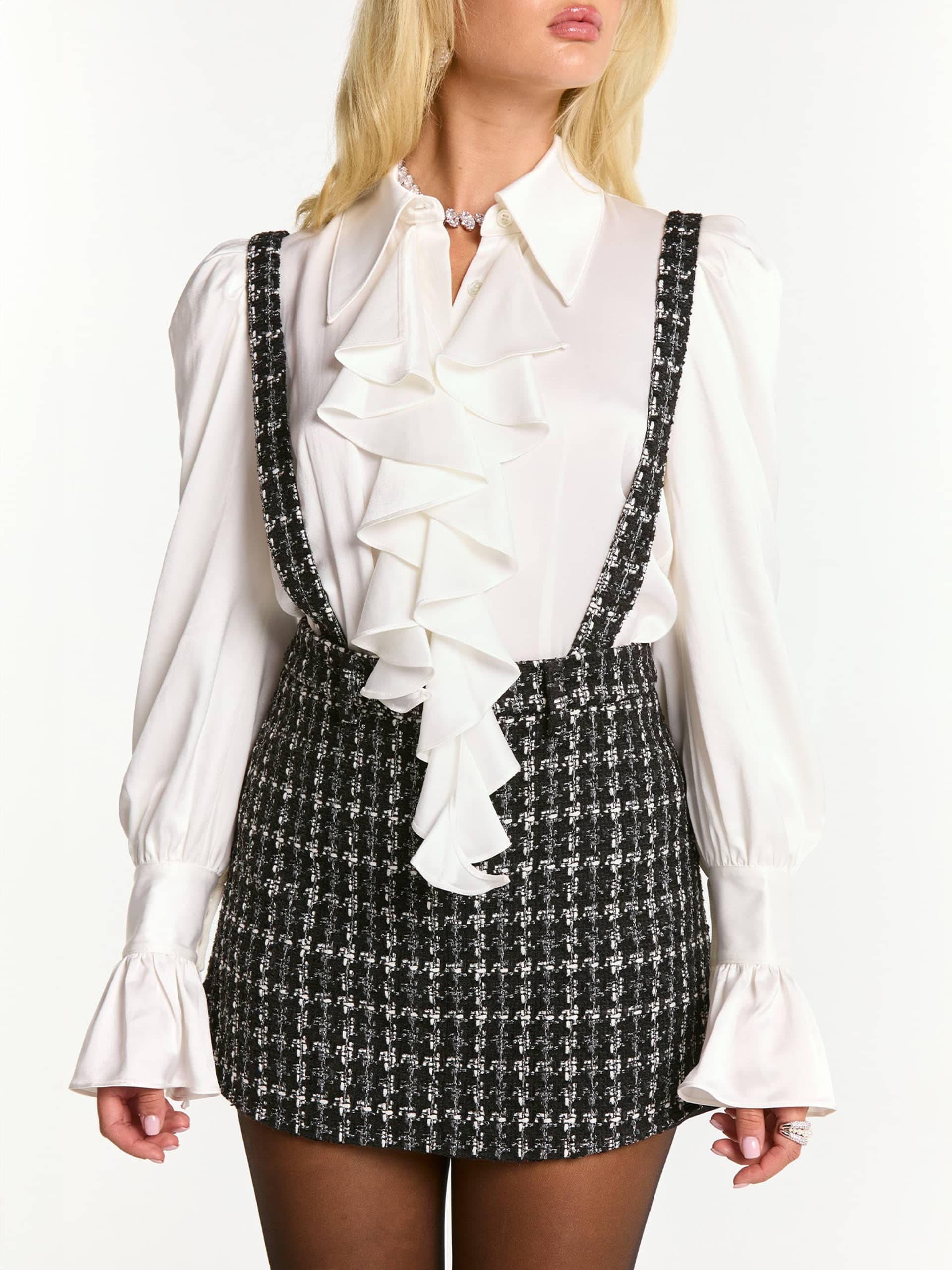 Talia Tweed Skirt made by Nana Jacqueline