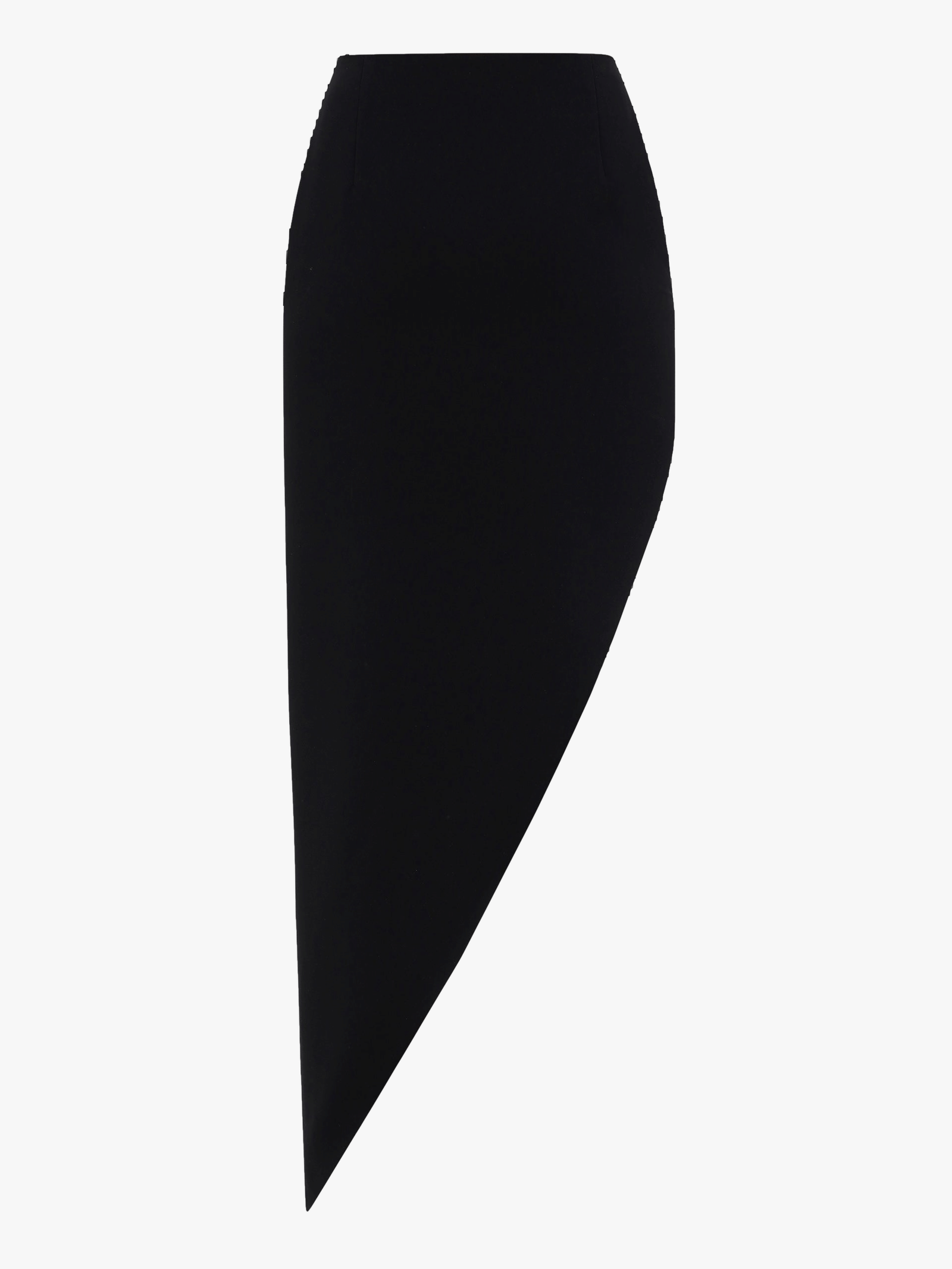 Wavy Asymmetric Hem Maxi Skirt made by NDS The Label