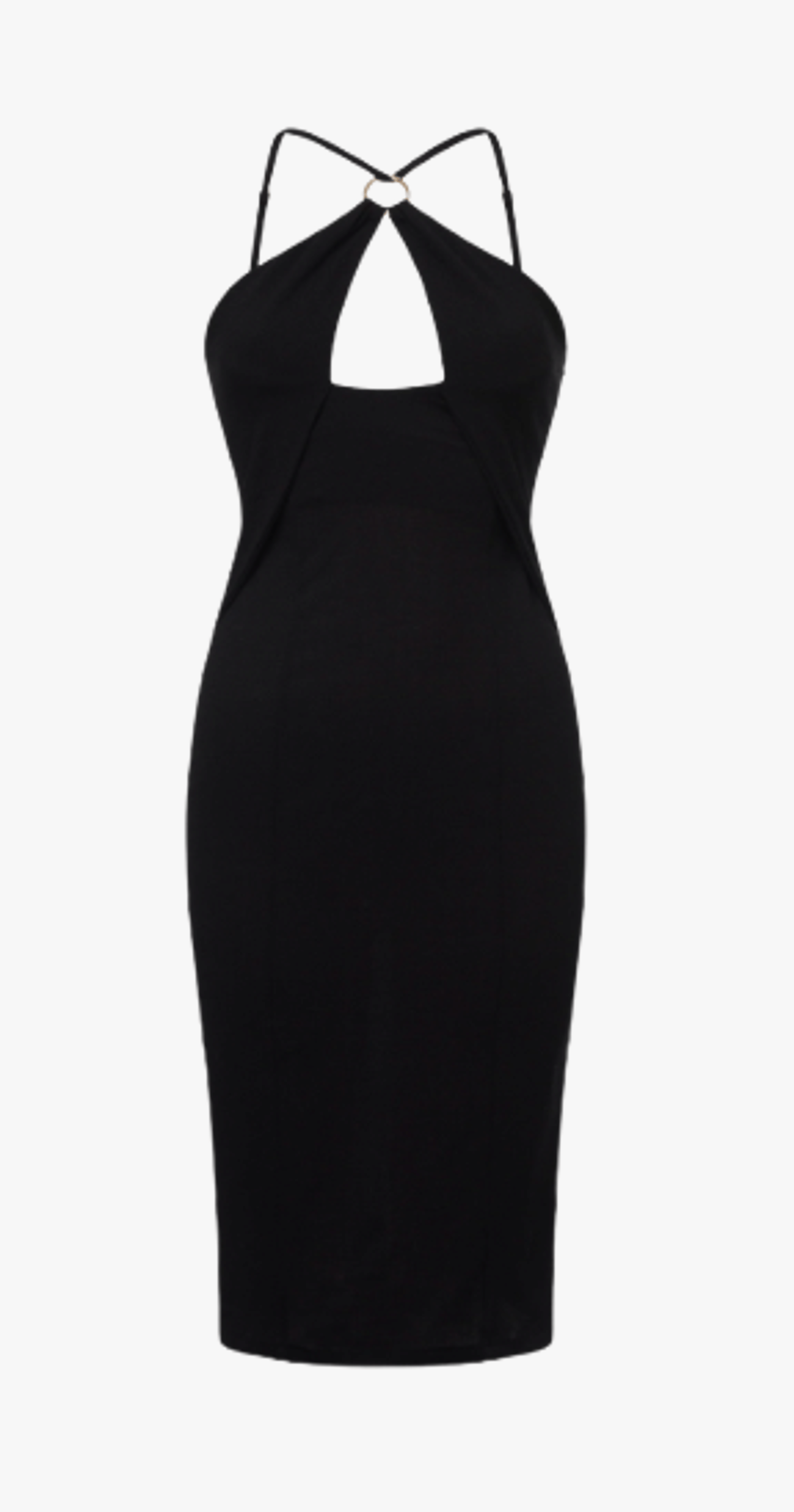 Amaya dress in Black made by DIVALO