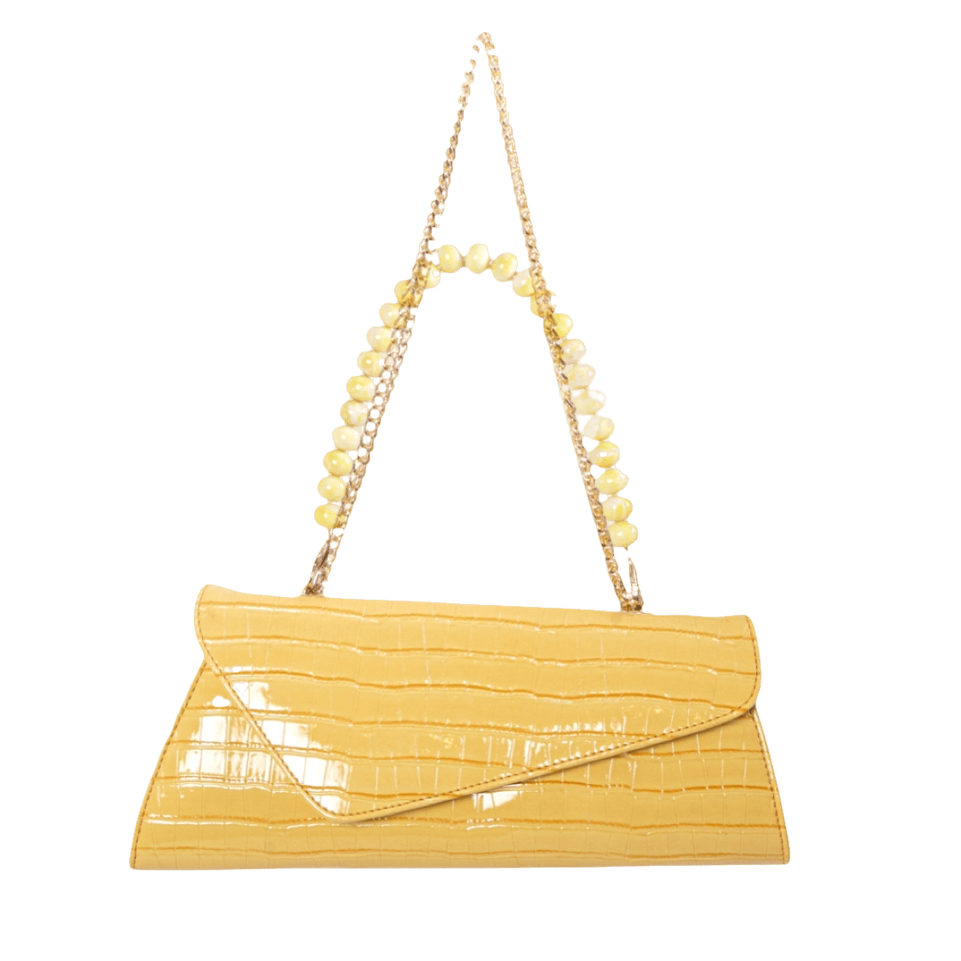 Ghalia - Yellow - Clutch made by ALIEL