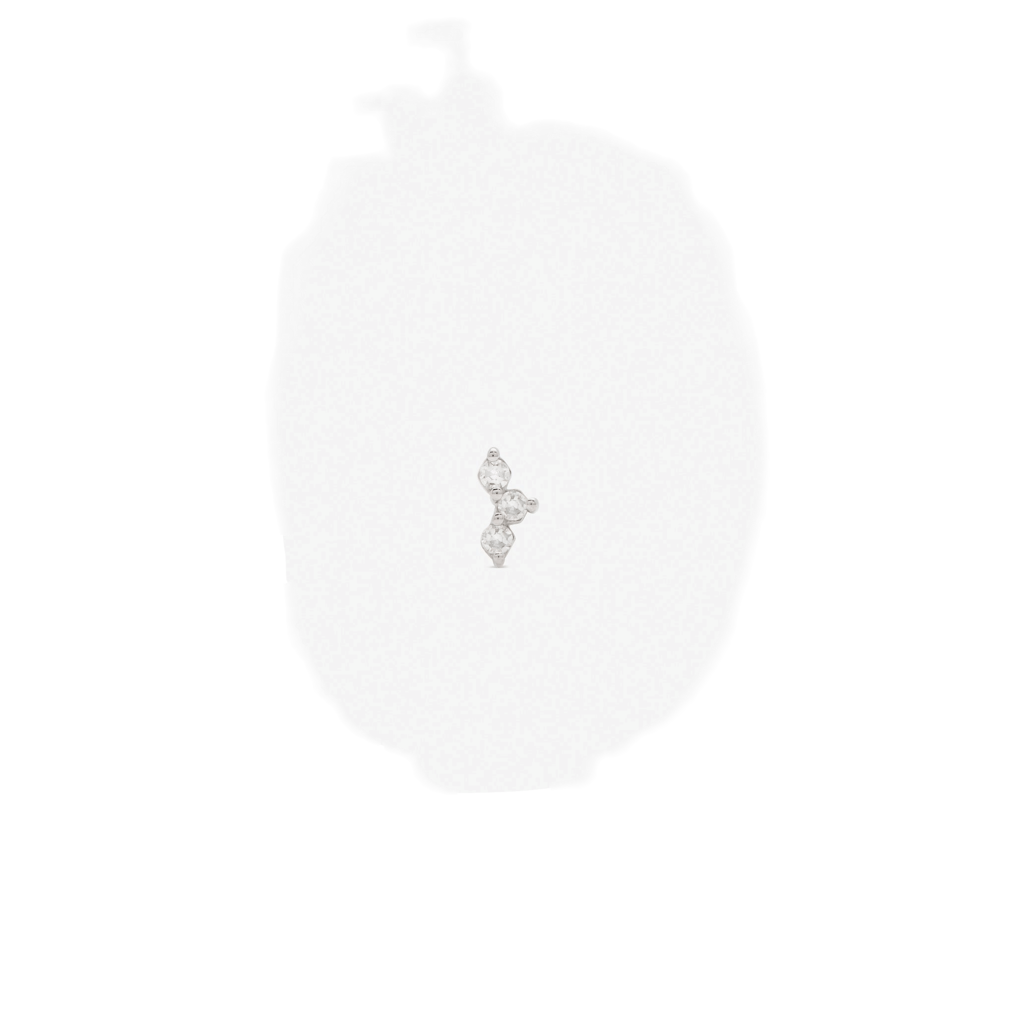 HONEY I'M HOME LABRET - WHITE DIAMOND & WHITE GOLD made by ENNUI