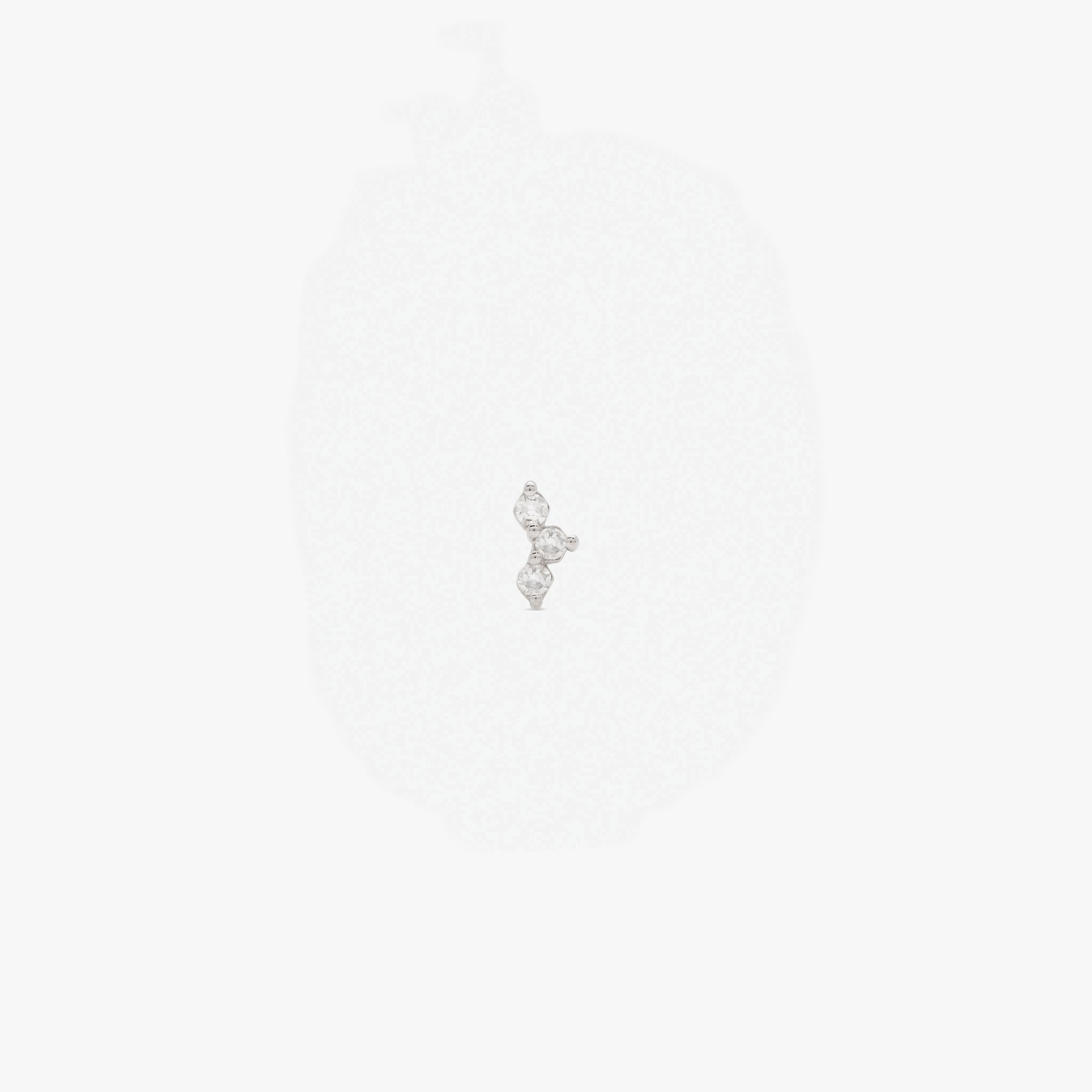 HONEY I'M HOME LABRET - WHITE DIAMOND & WHITE GOLD made by ENNUI