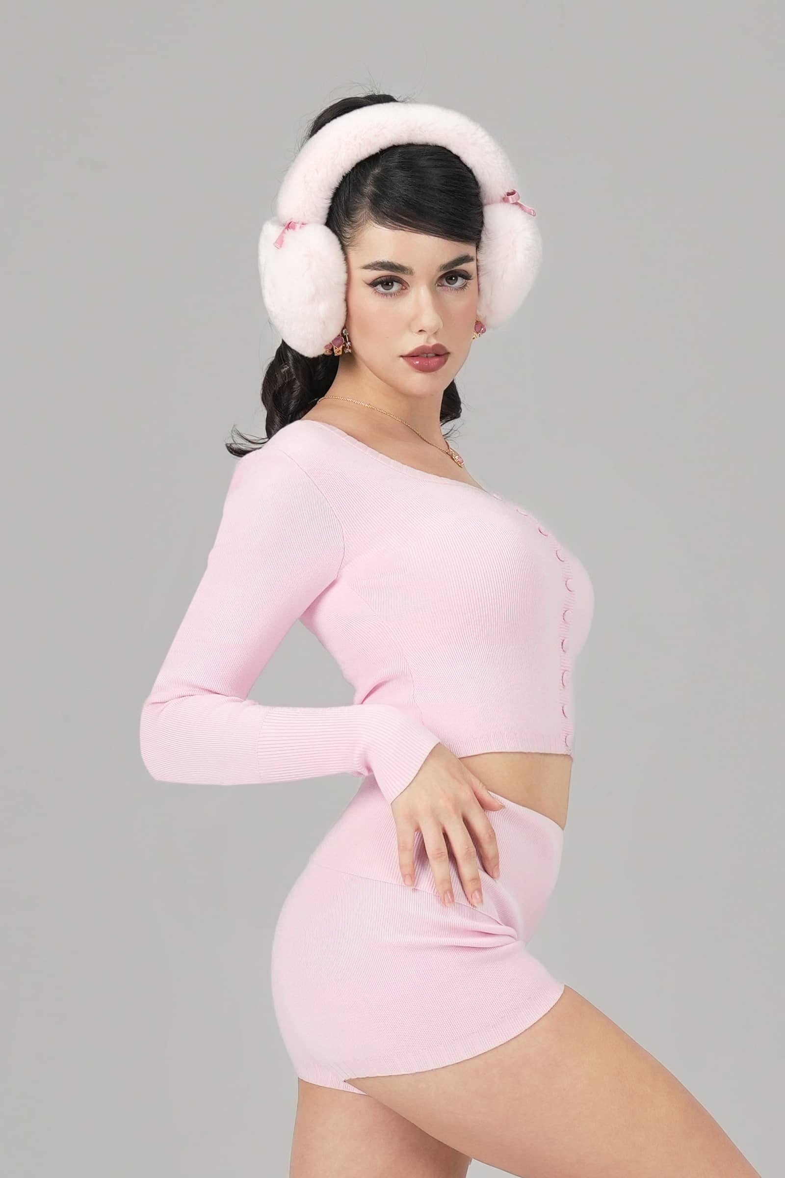 Holly Shorts (Pink) made by Nana Jacqueline