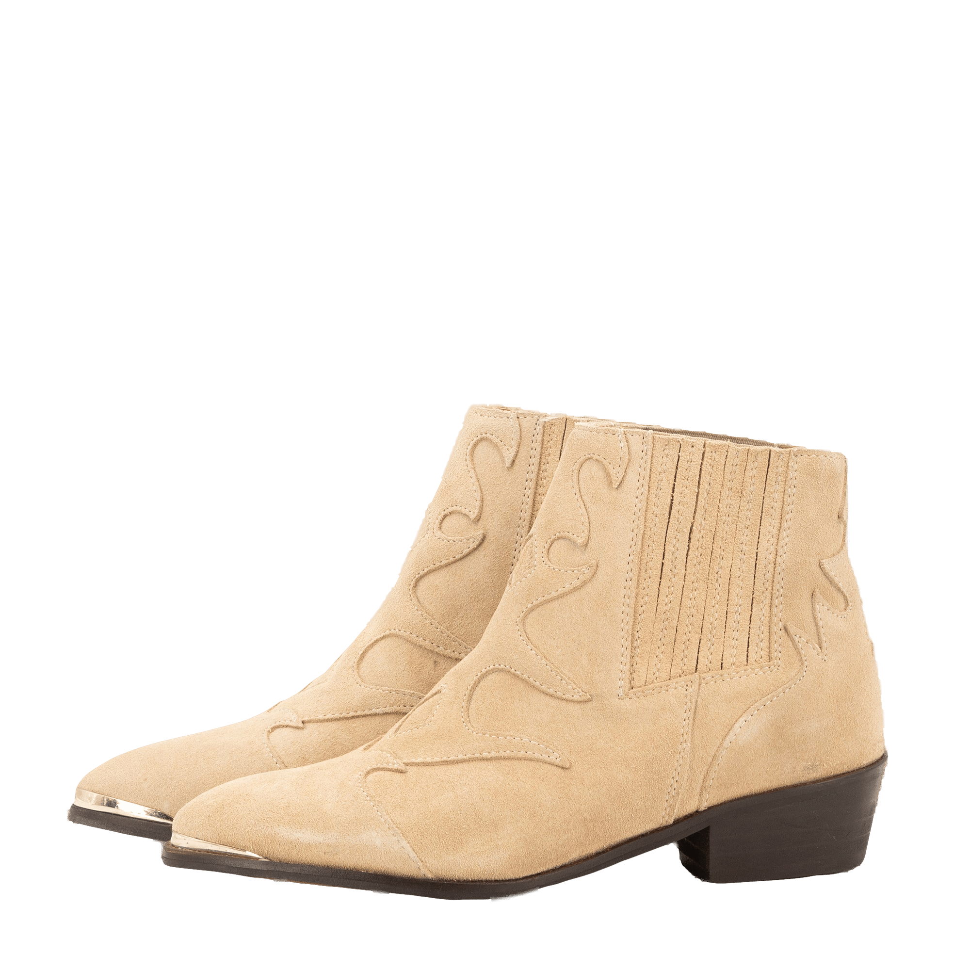 SONIA WESTERN ANKLE BOOTS made by Toral