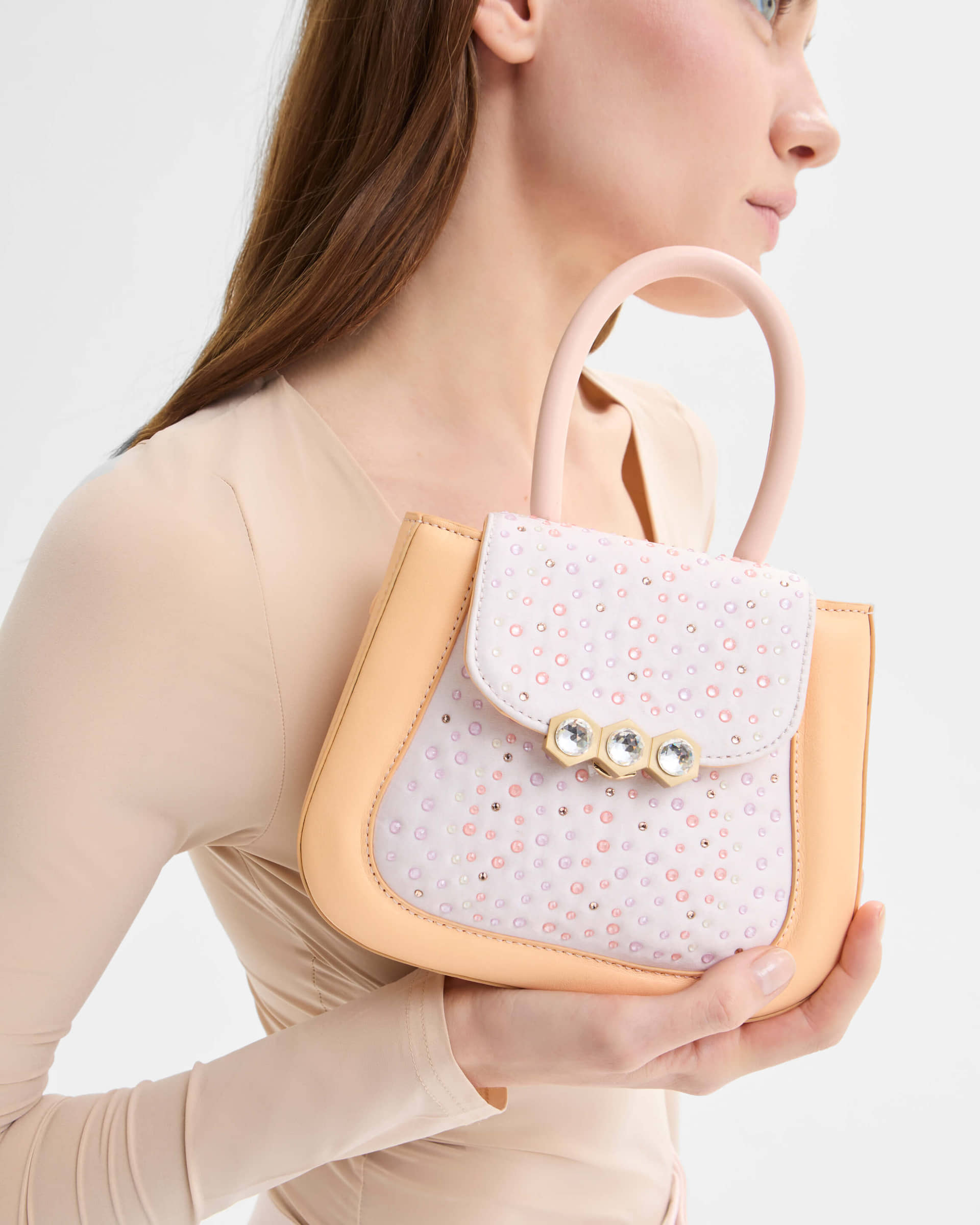 Mini Jill Crystal Apricot made by Mietis