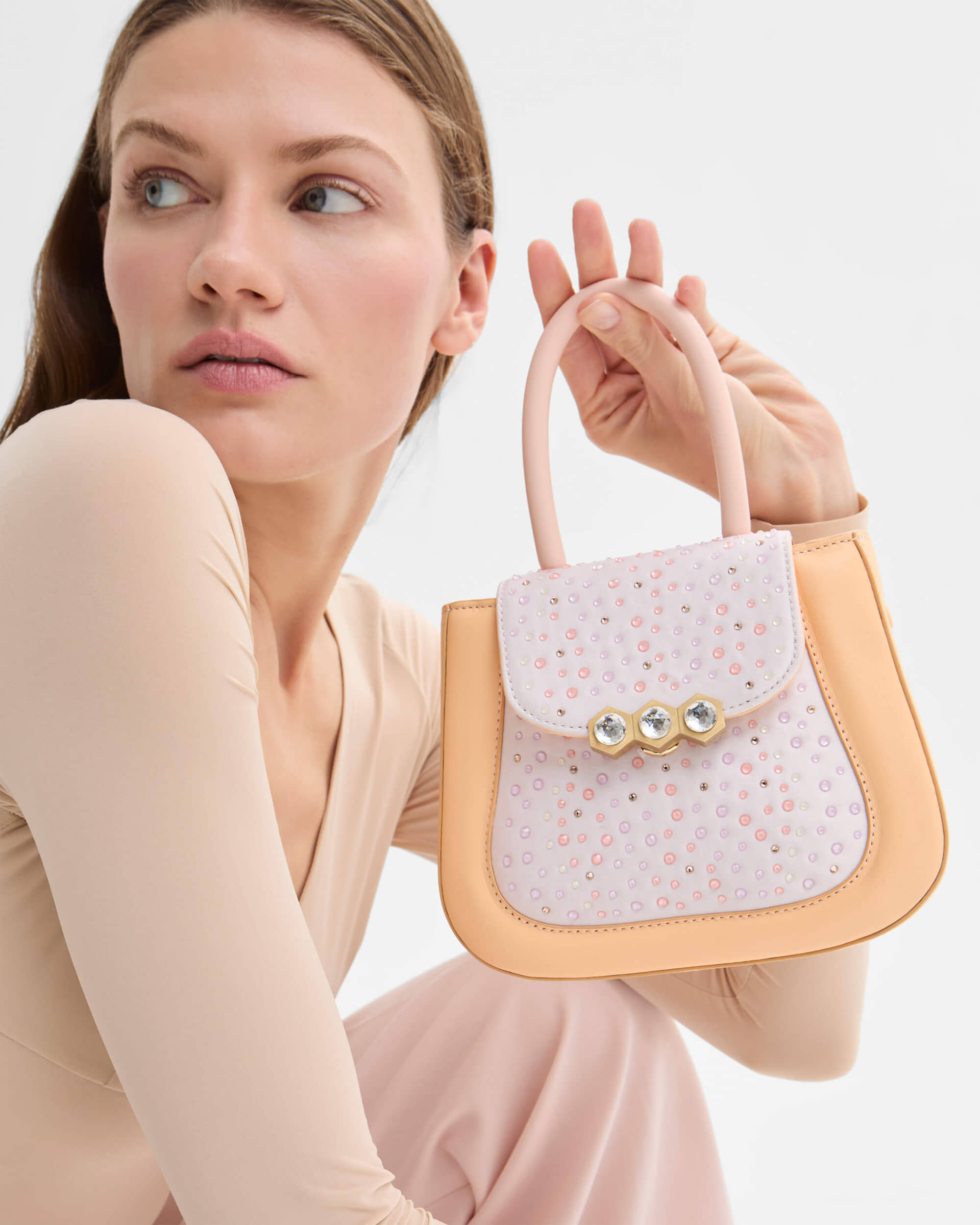 Mini Jill Crystal Apricot made by Mietis