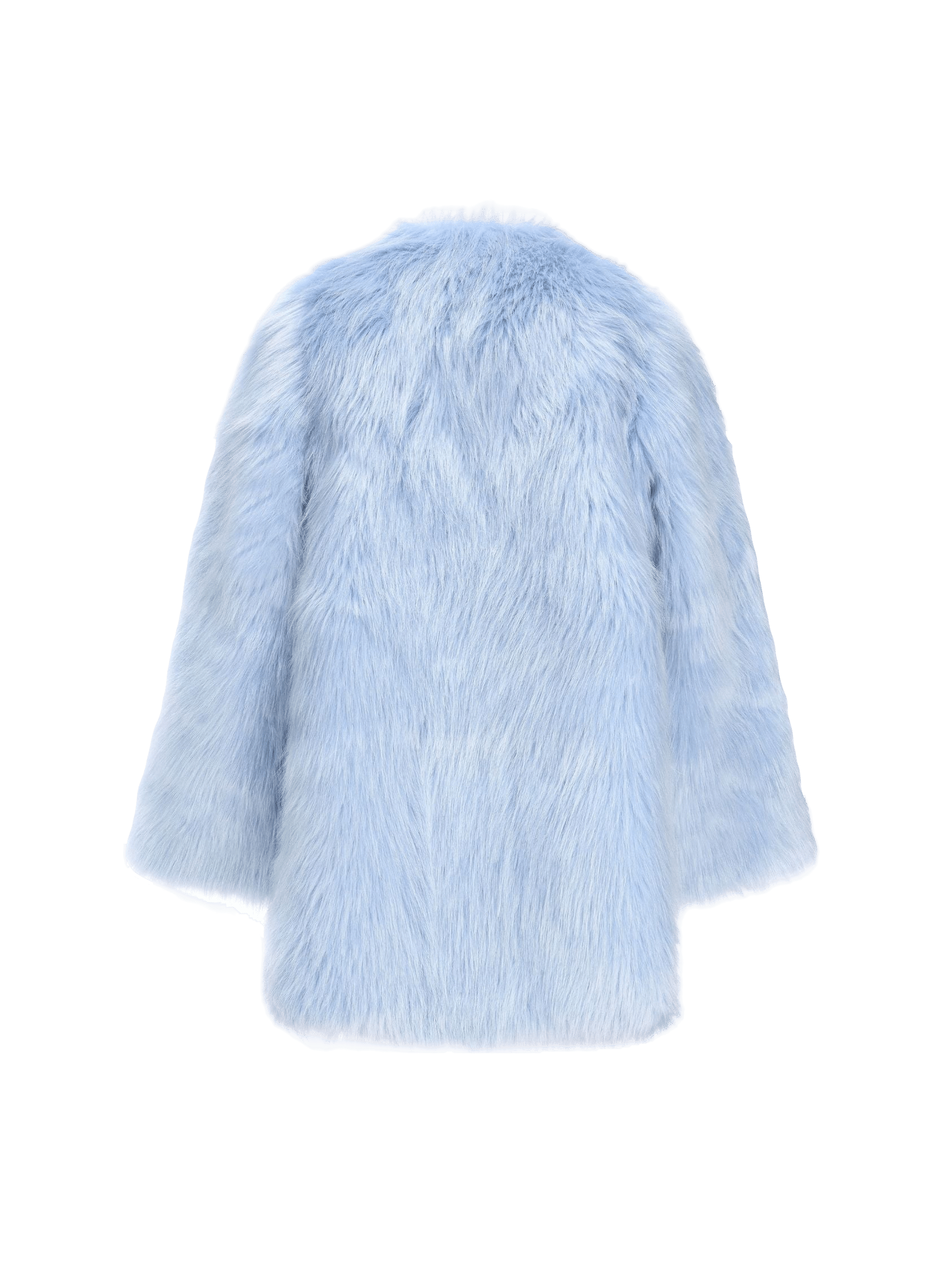 Adeline Fur Coat (Blue) made by Nana Jacqueline