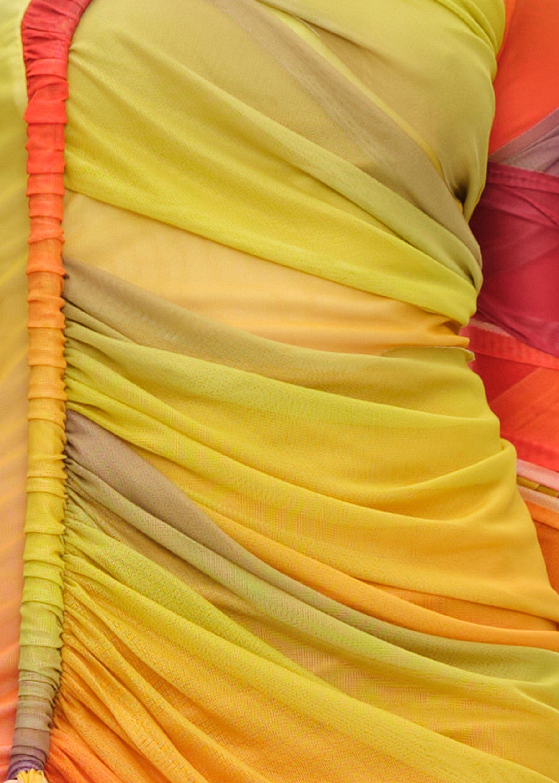 TURI MESH DRESS - ADWA MULTI PRINT made by Andrea Iyamah