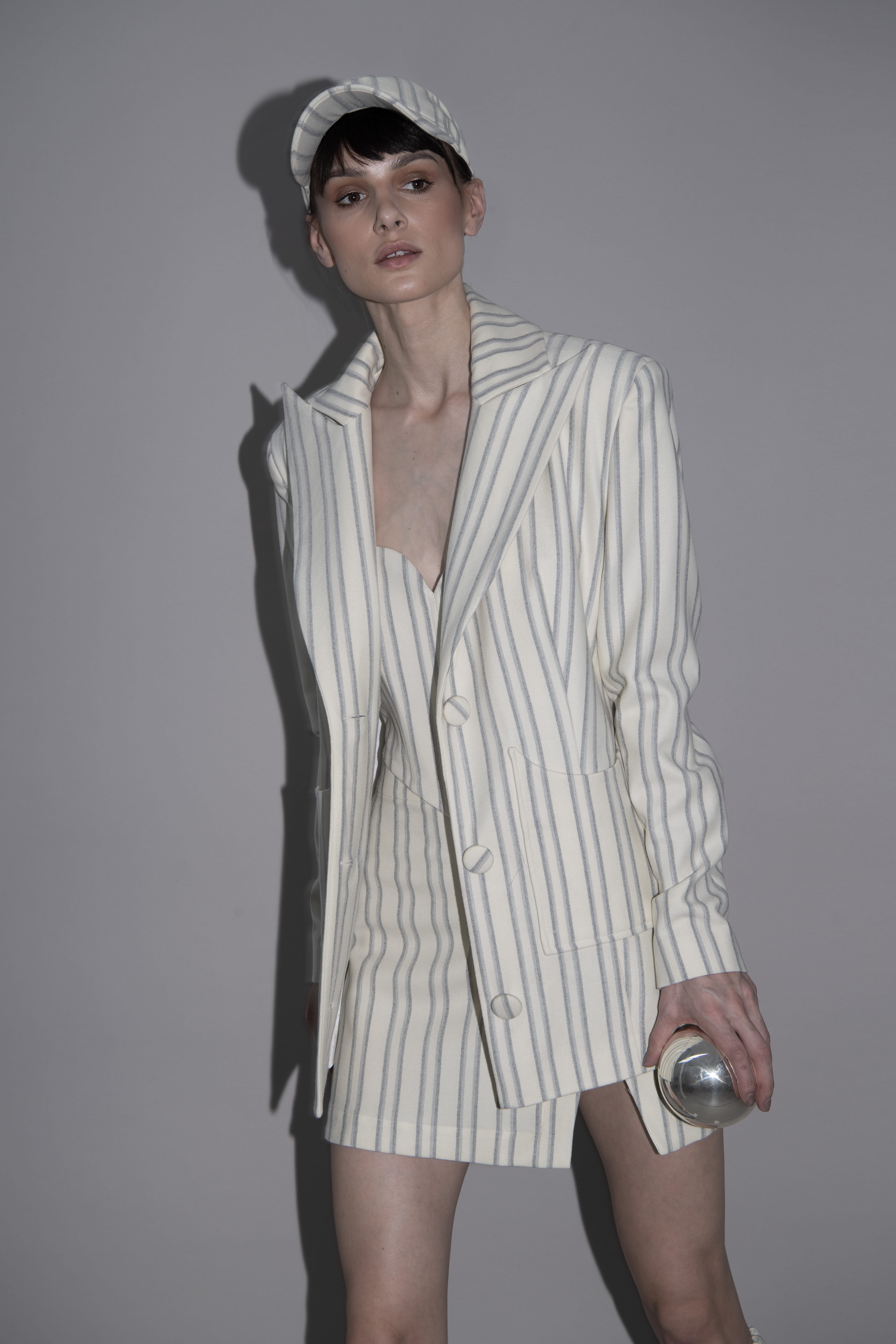 merino skirt in Beige made by Vestiaire d'un Oiseau Libre