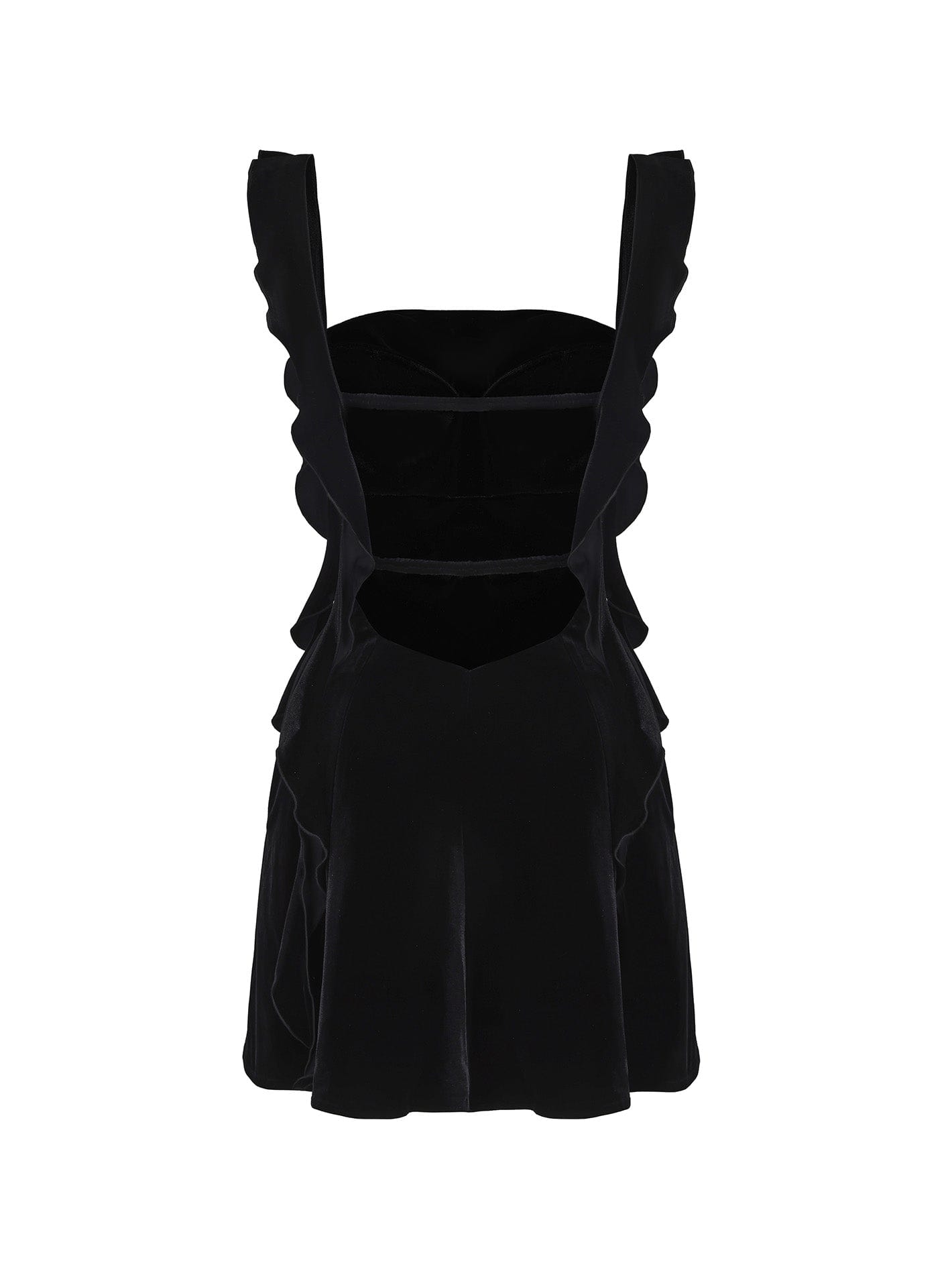 Karina Velvet Dress (Black) made by Nana Jacqueline