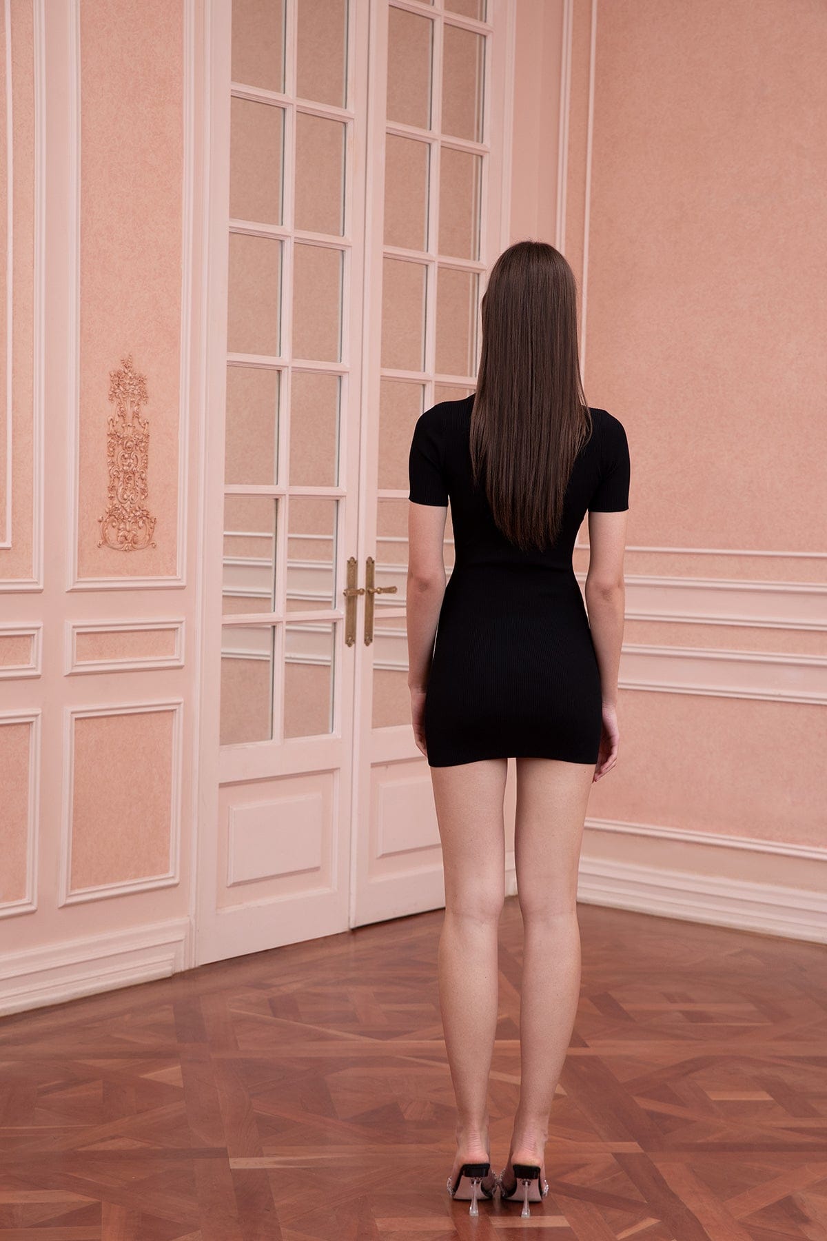 Jamie Dress (Black) (Final Sale) made by Nana Jacqueline