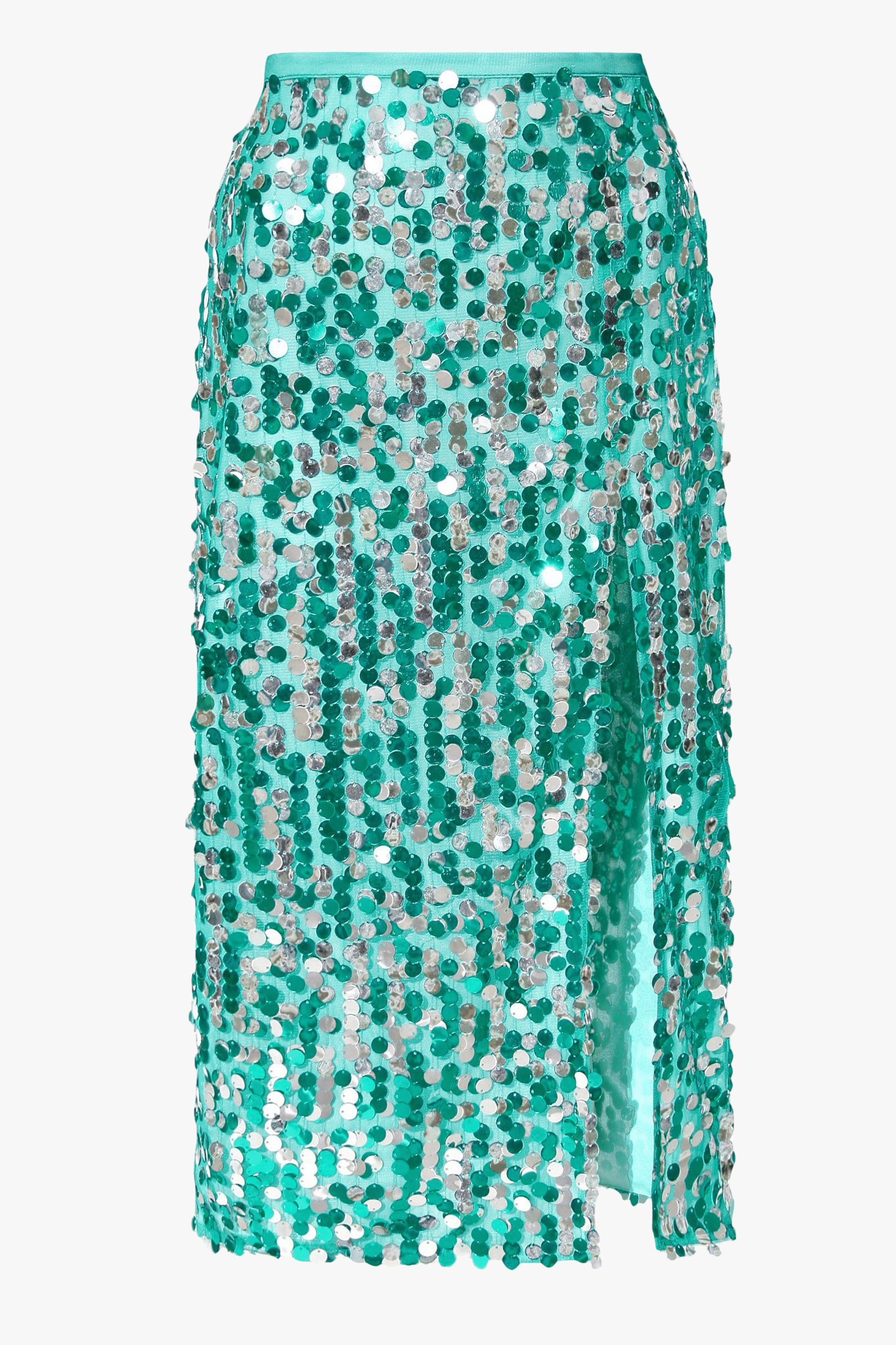 Skirt Layla Spectra Green made by HALEWSKI